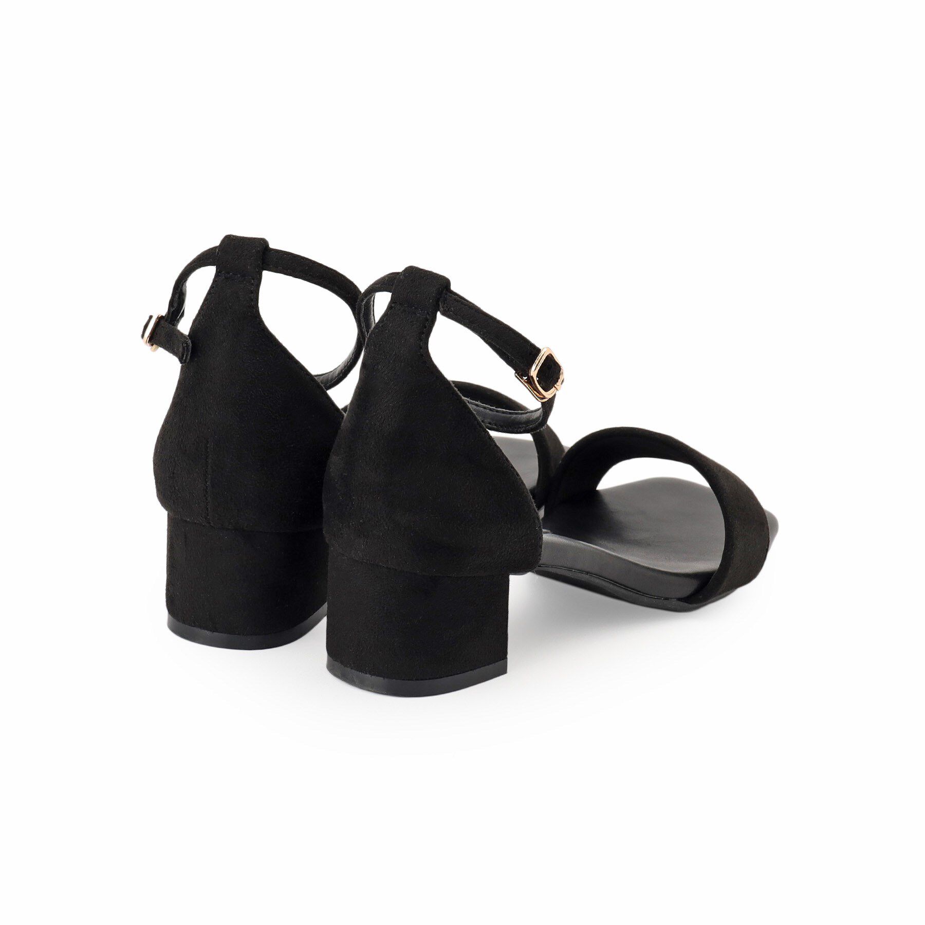 SHOO･LA･RUE「カジュアルにもきれいめにも アンクルストラップサンダル」|サンダル|