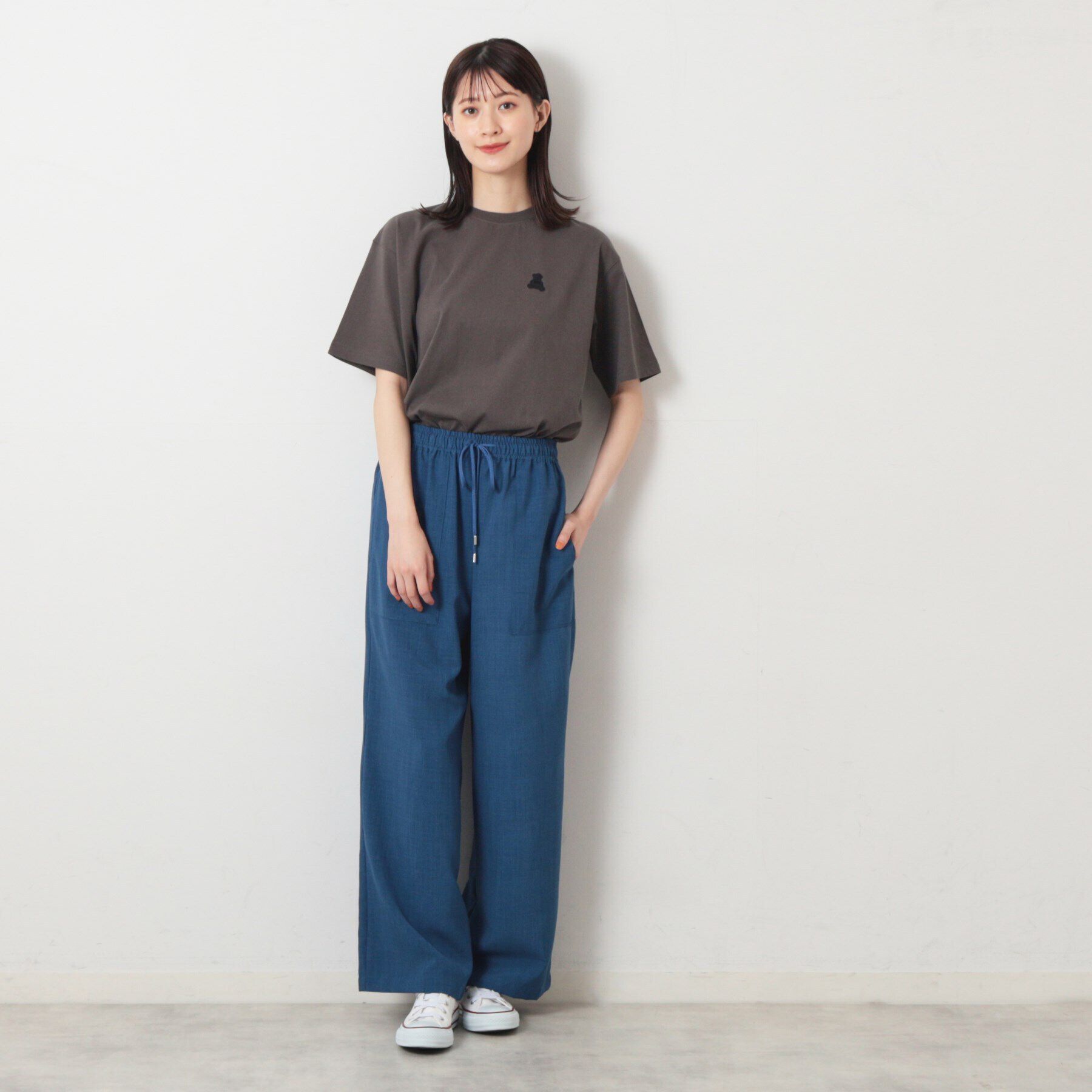 Dessin「【ウエストゴム・洗える】アウトポケット付きパンツ（XS～L）」|その他|