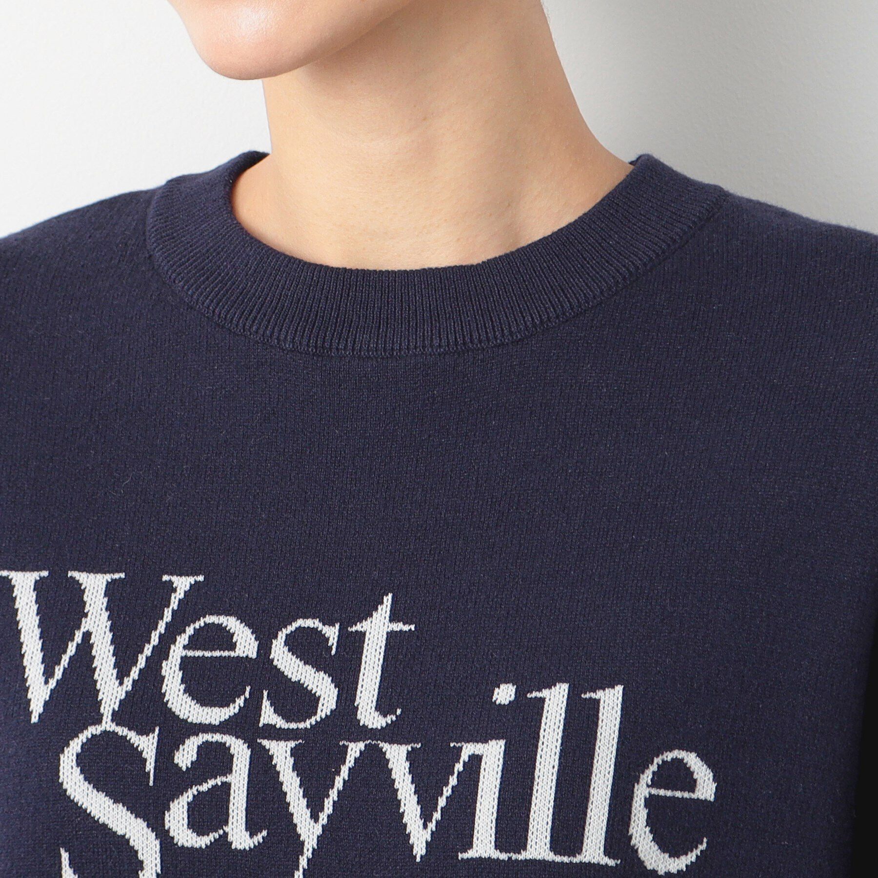 Dessin「【洗える】ロゴジャカードニット（XS～L）」|ニット・セーター|