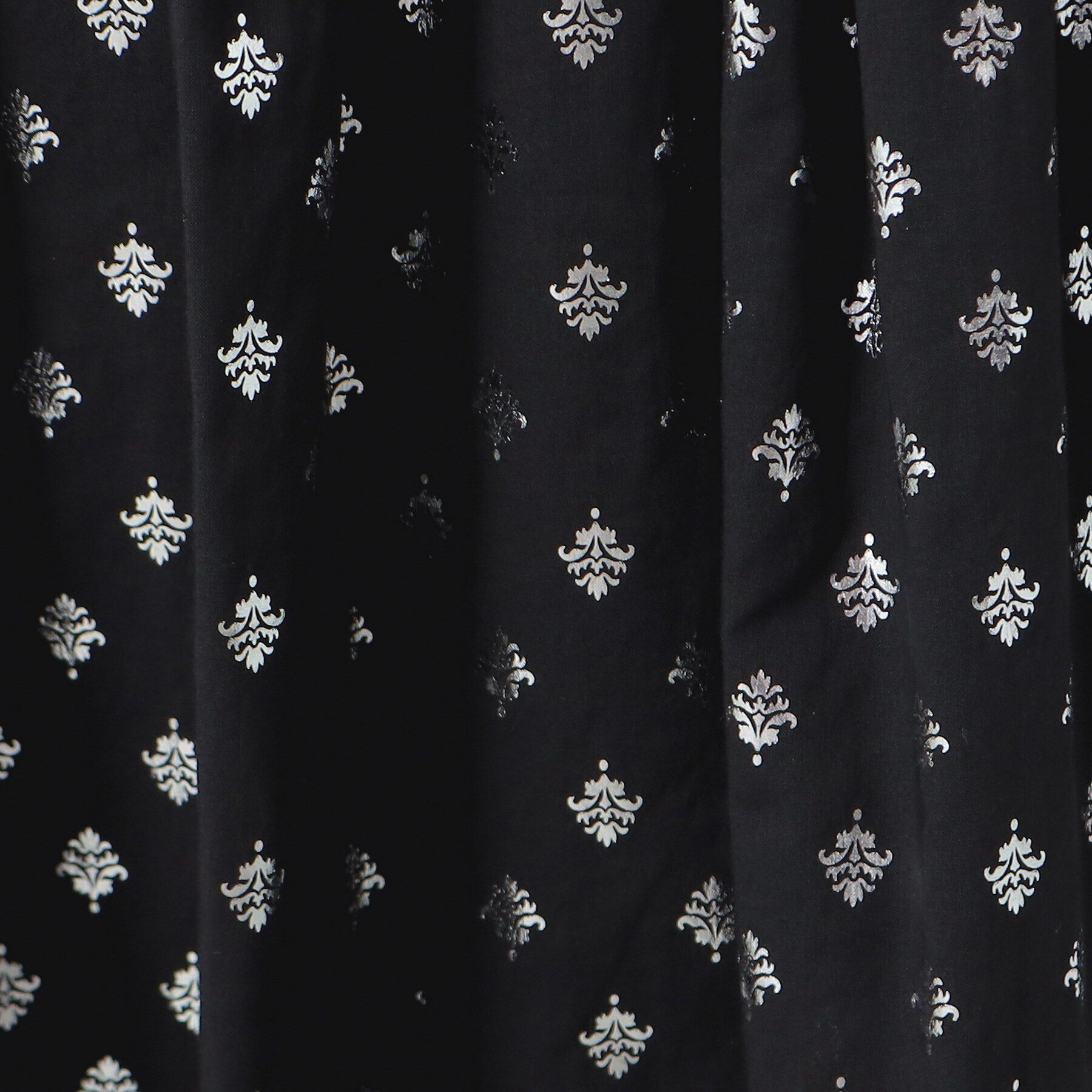 Dessin「【洗える】箔プリントギャザースカート」|スカート|