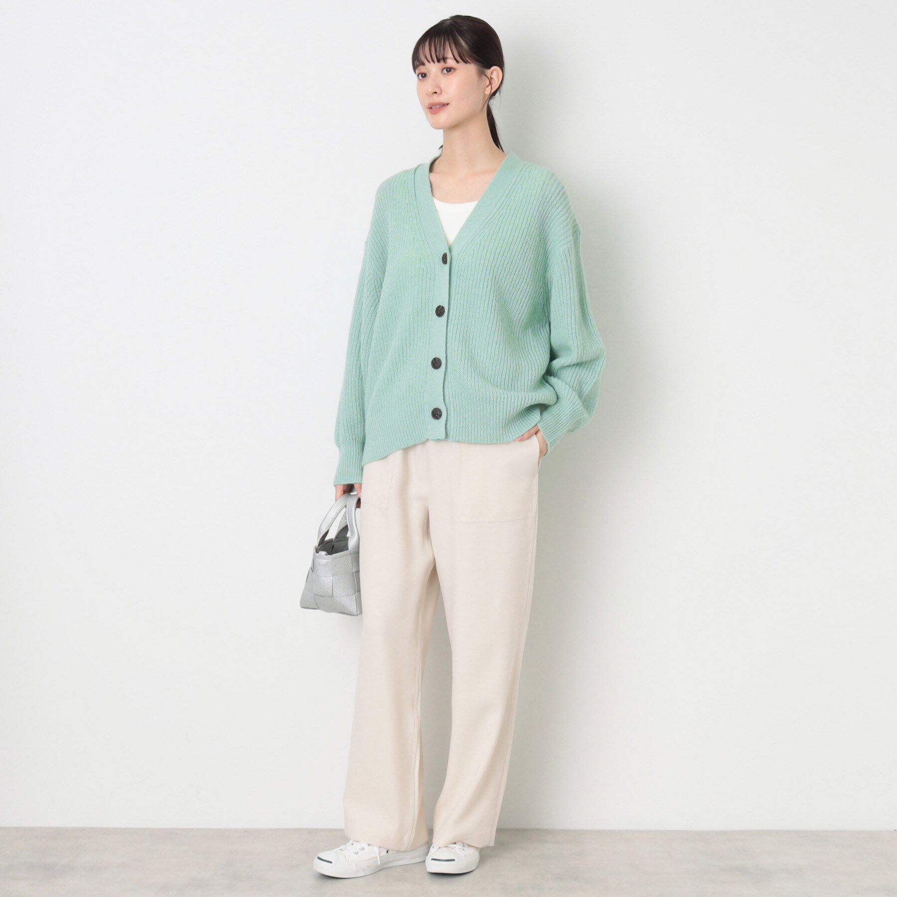 Dessin「【洗える】ローゲージカーディガン」|カーディガン|