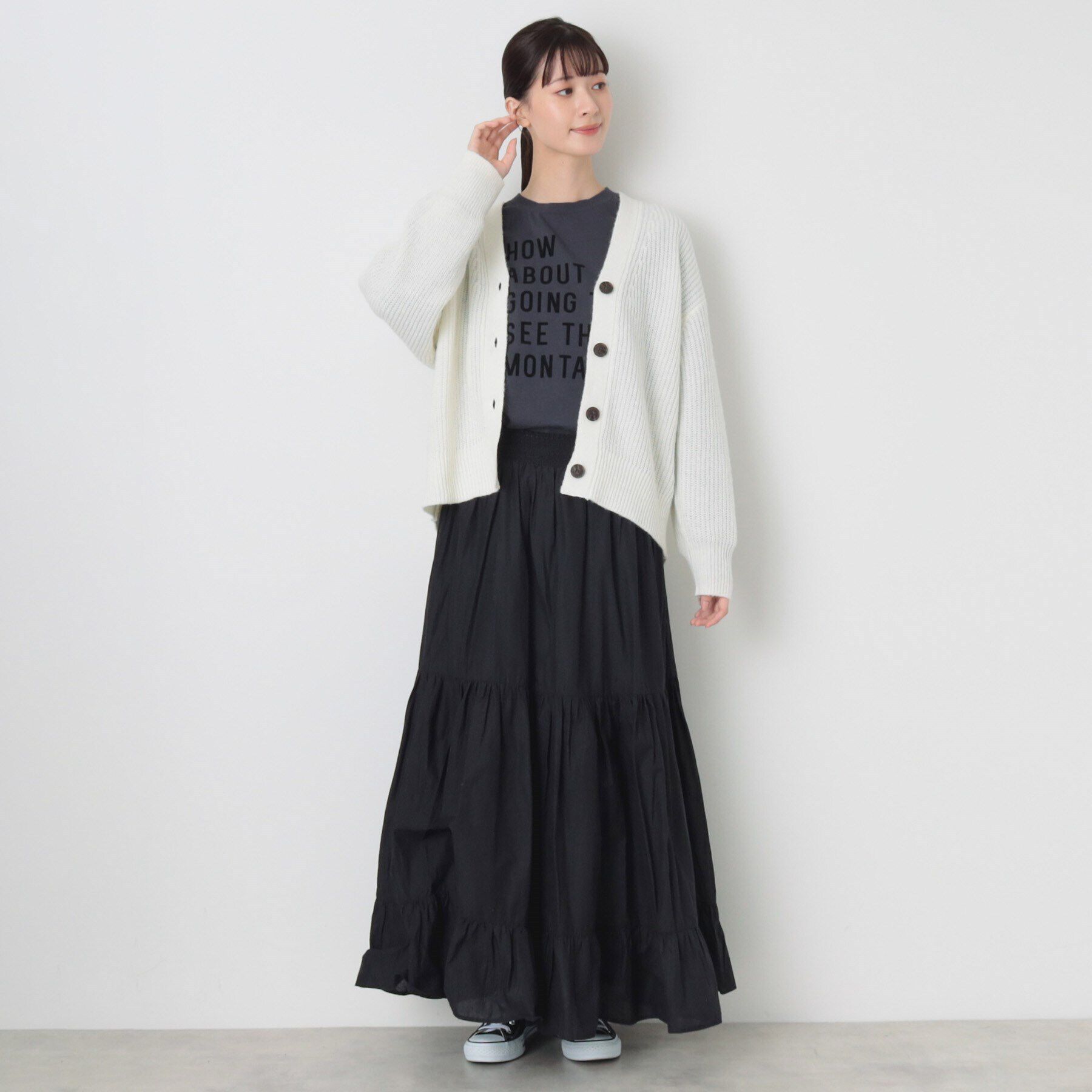 Dessin「【洗える】ローゲージカーディガン」|カーディガン|