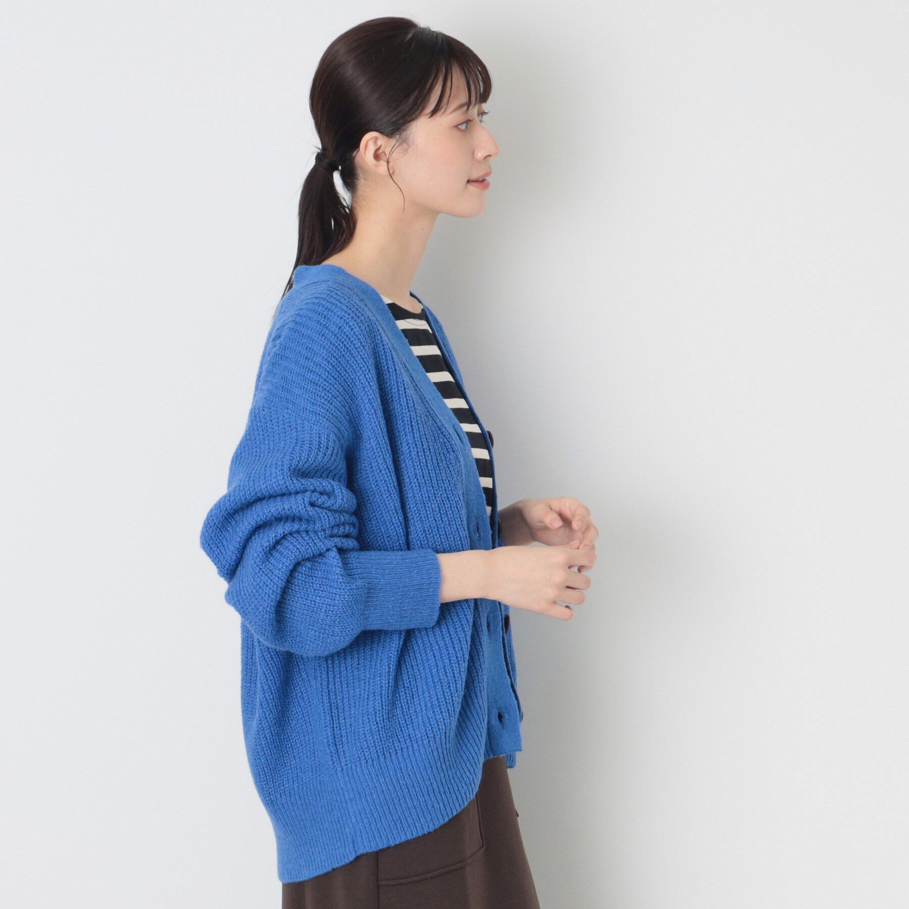Dessin「【洗える】ローゲージカーディガン」|カーディガン|