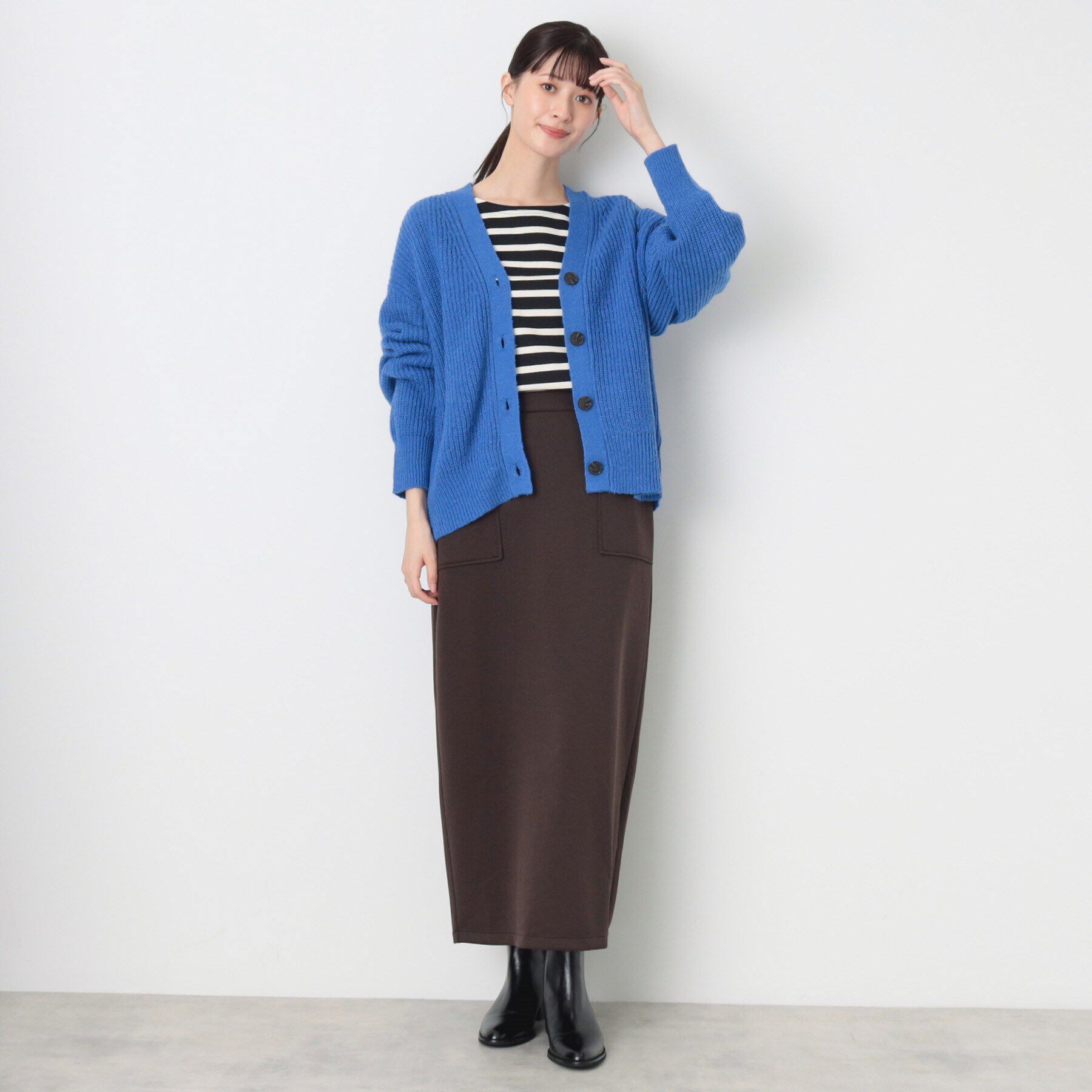 Dessin「【洗える】ローゲージカーディガン」|カーディガン|