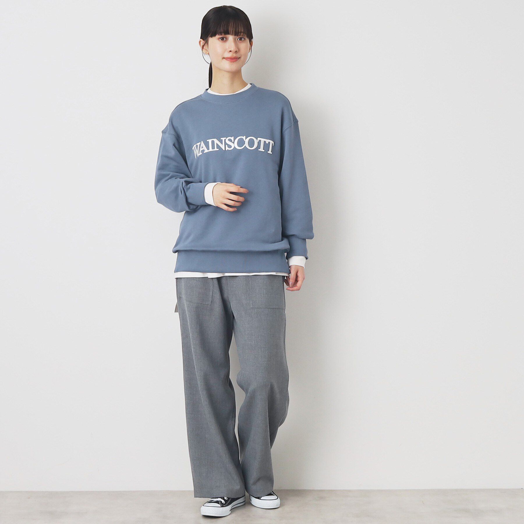 Dessin「【ユニセックス・洗える】3D刺繍スウェット」|パーカー|