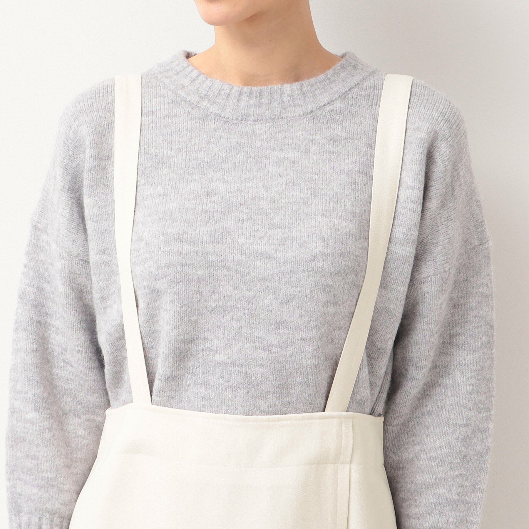 Dessin「【洗える・2WAY】サスペンダー付きフラップポケットスカート（XS～L）」|スカート|