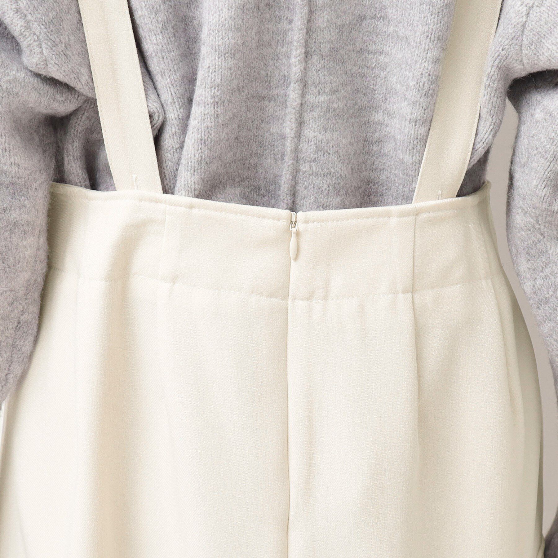 Dessin「【洗える・2WAY】サスペンダー付きフラップポケットスカート（XS～L）」|スカート|