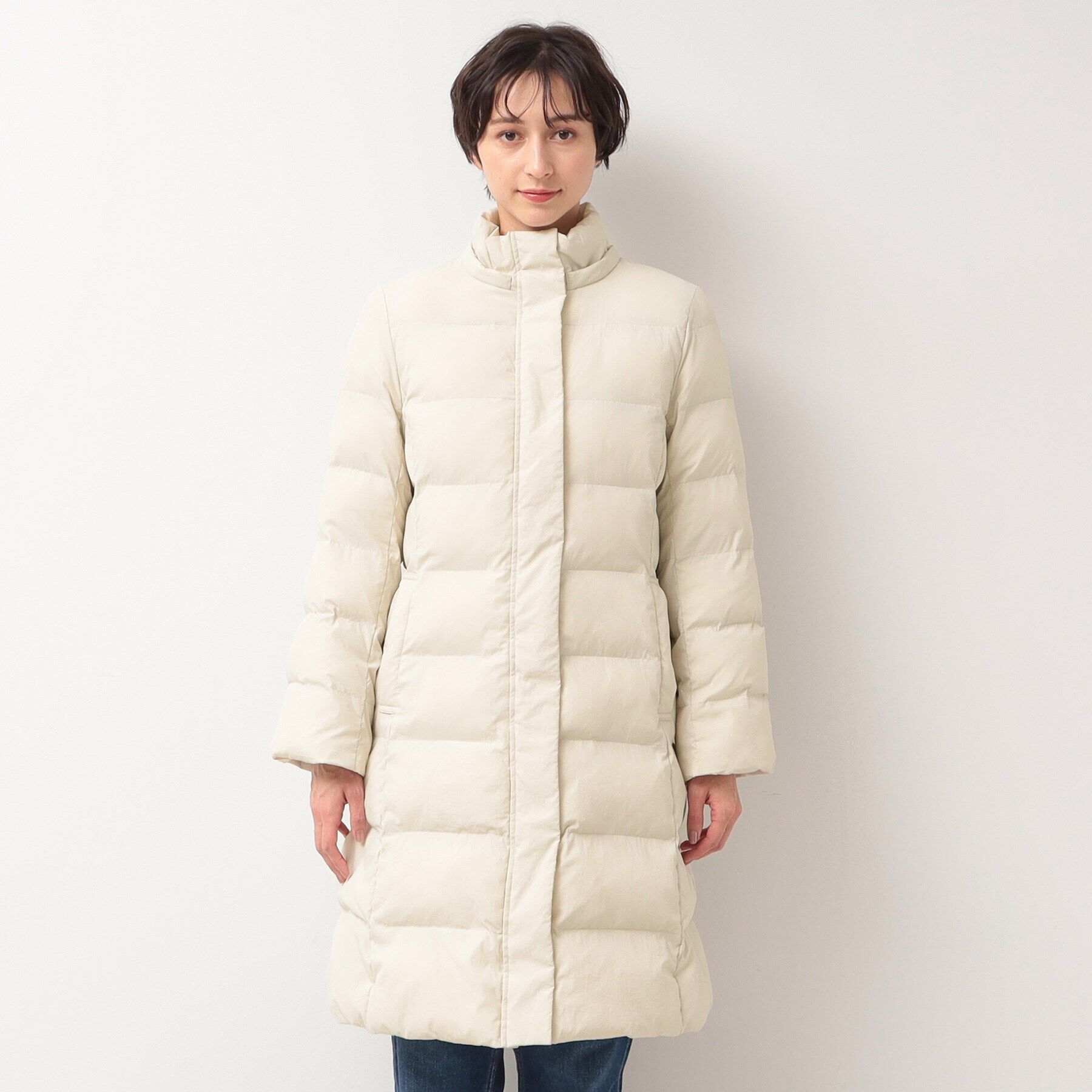 Dessin「【2WAY】中綿ミドル丈コート」|ダウン|