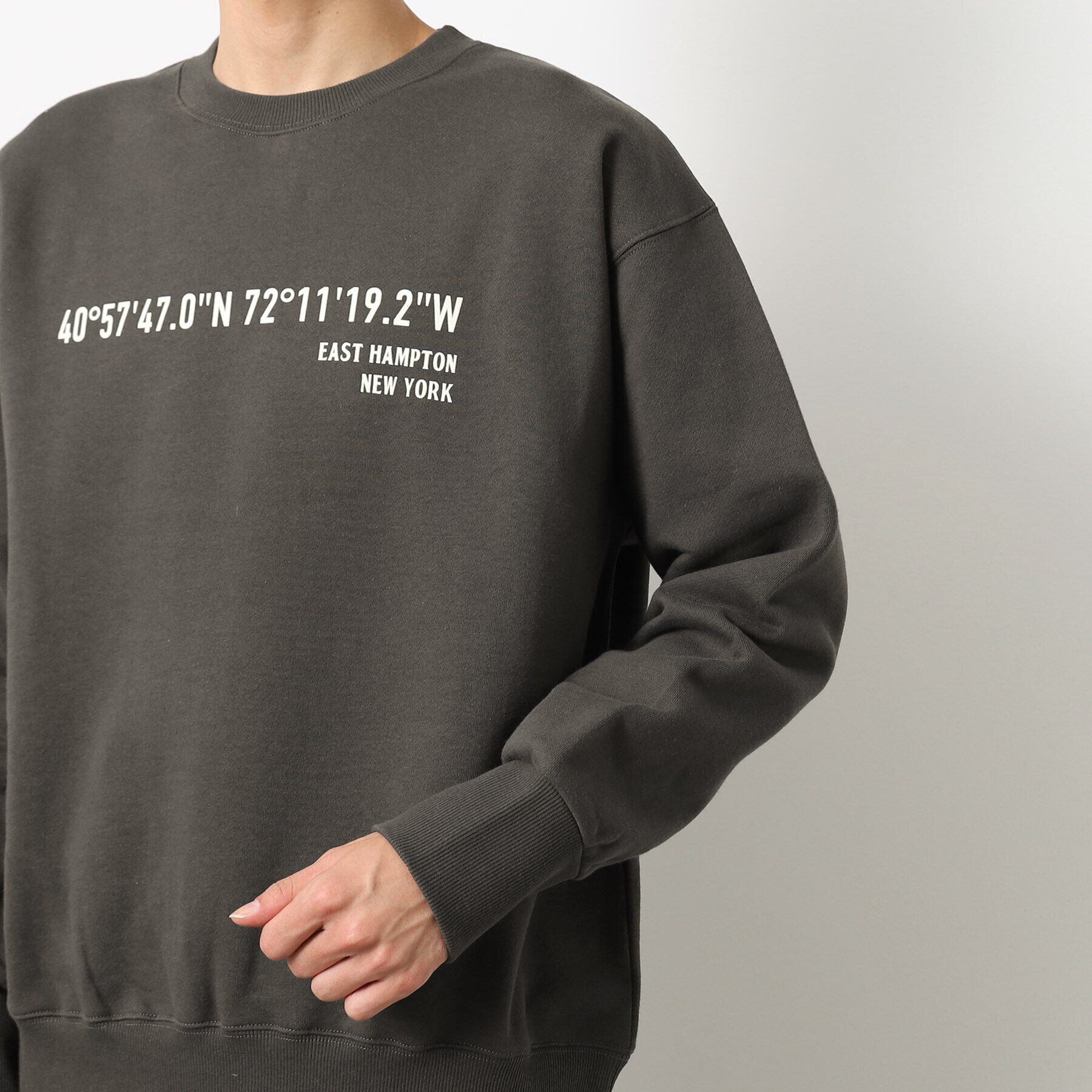 Dessin「【ユニセックス】座標プリントスウェット」|パーカー|