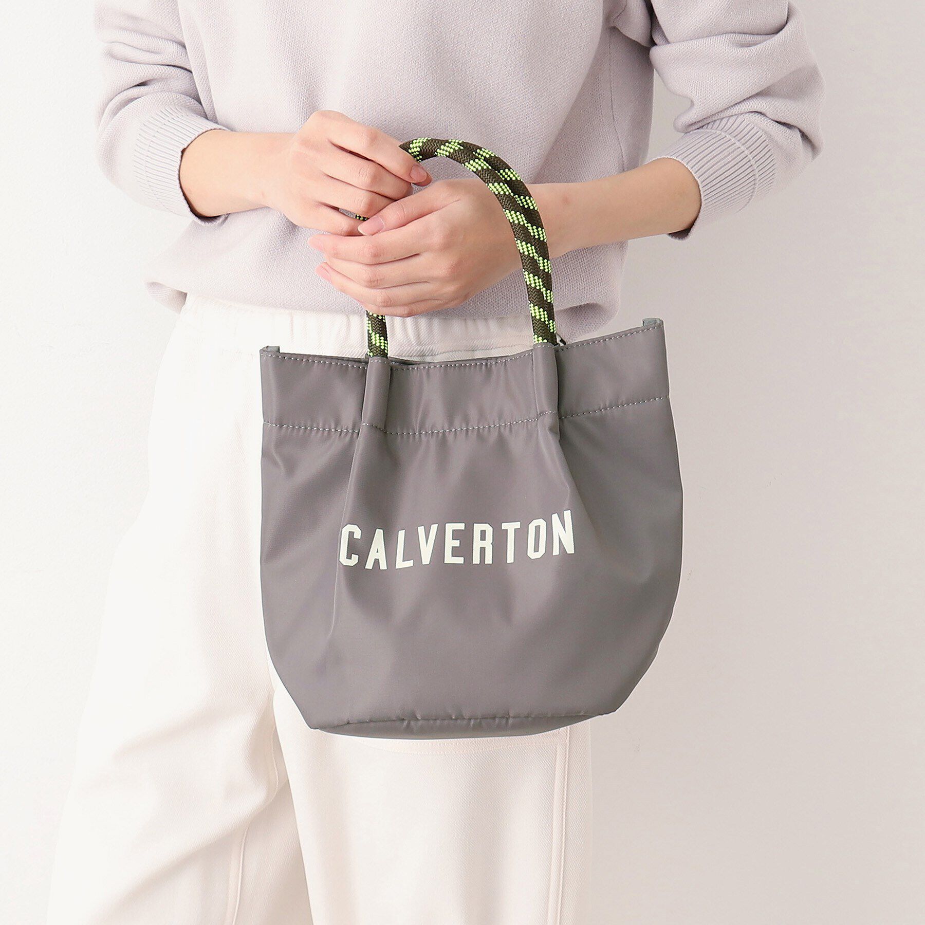 Dessin「【軽量】コードトートS」|トートバッグ|チャコールグレー(0