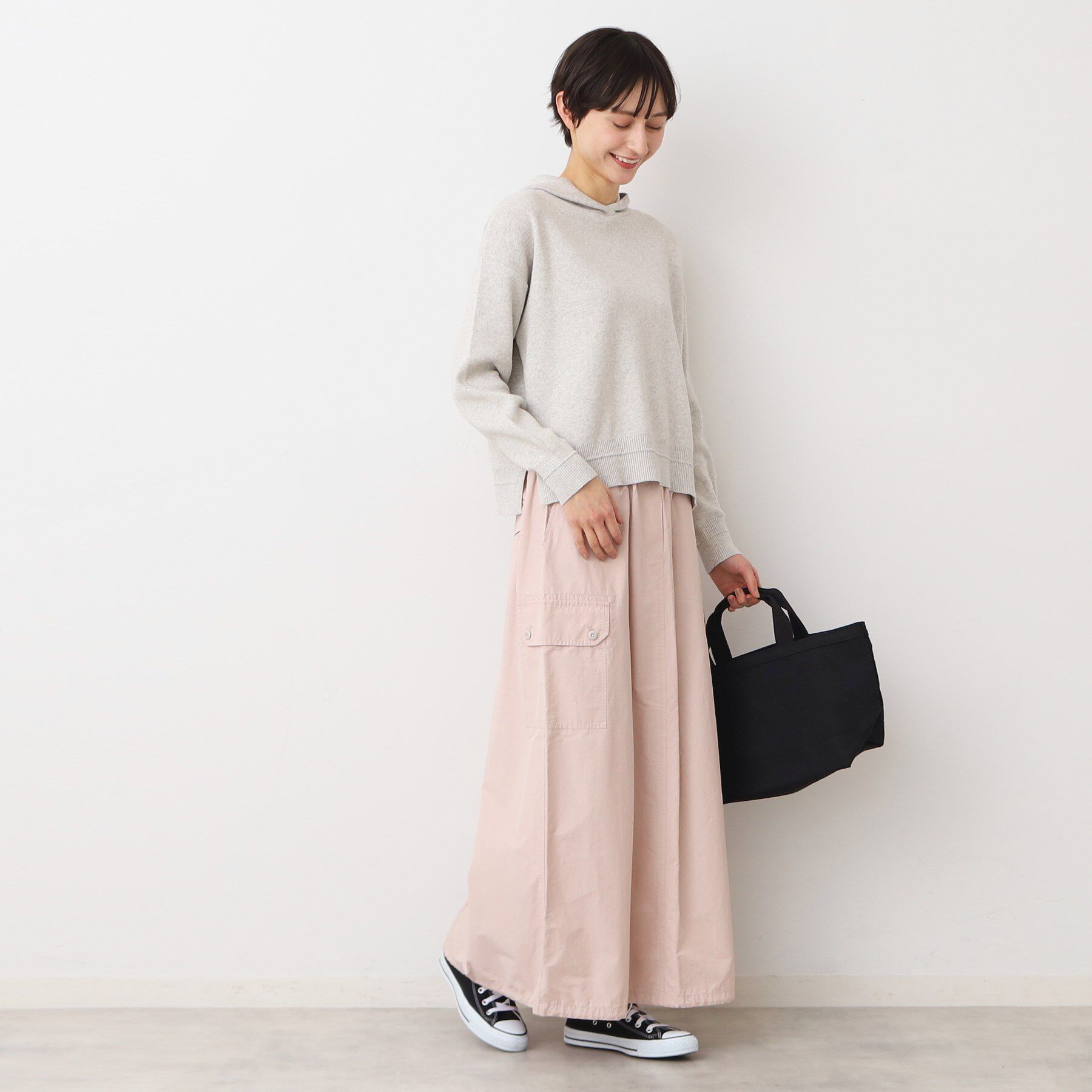 Dessin「【洗える】フーデットニット（S～L）」|ニット・セーター|