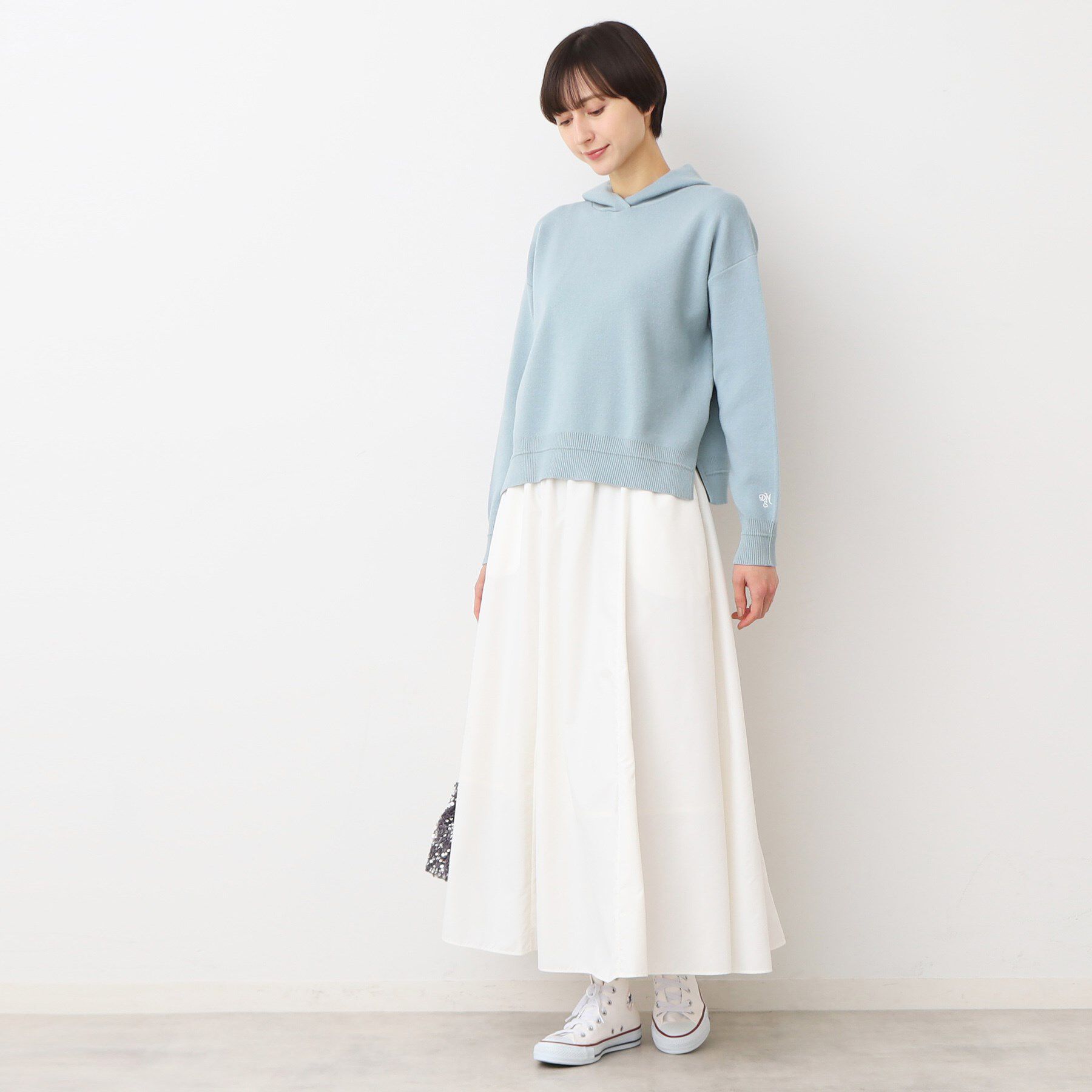 Dessin「【洗える】フーデットニット（S～L）」|ニット・セーター|