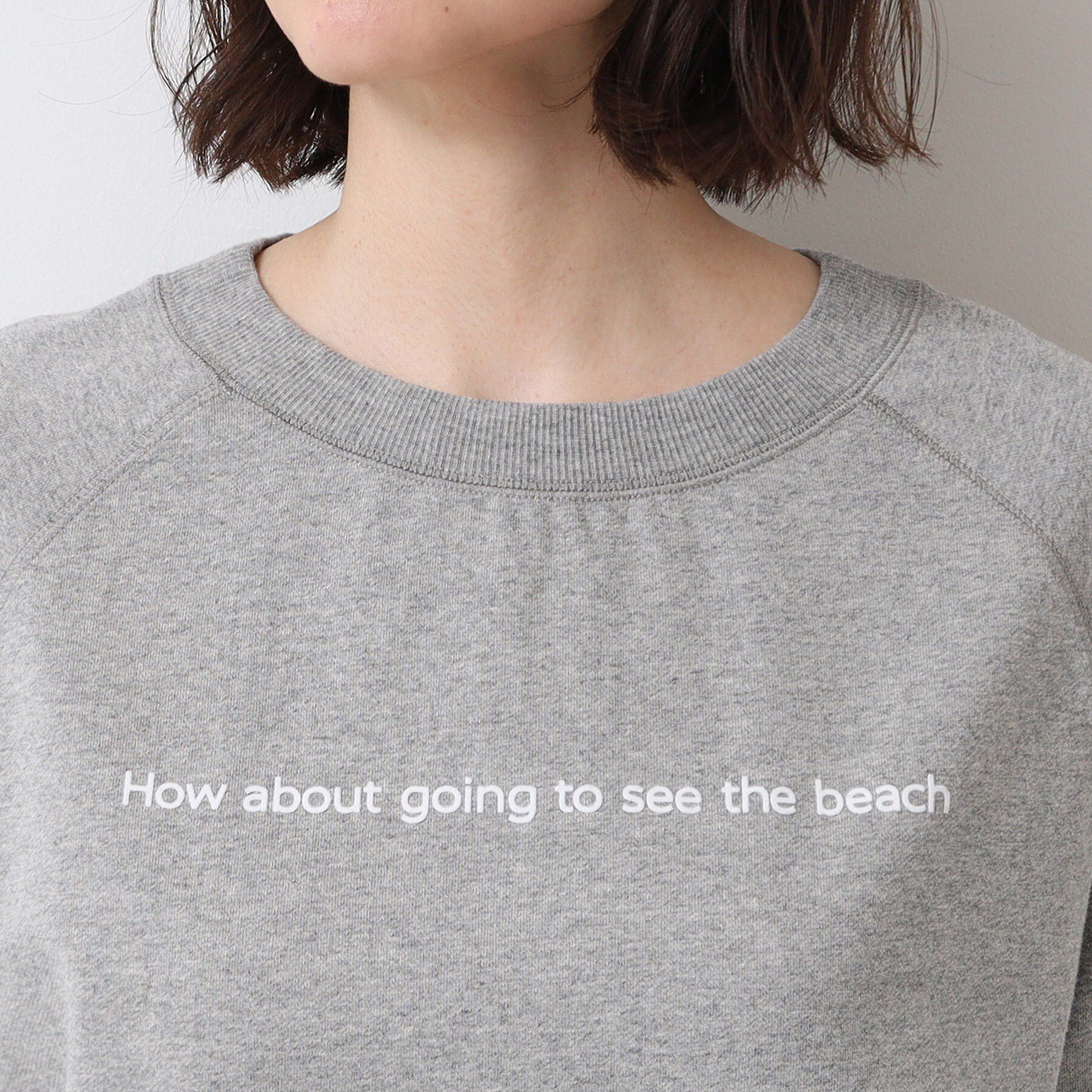 Dessin「【洗える】クロップド丈ロゴ半袖カットソー（S～L）」|Tシャツ・カットソー|