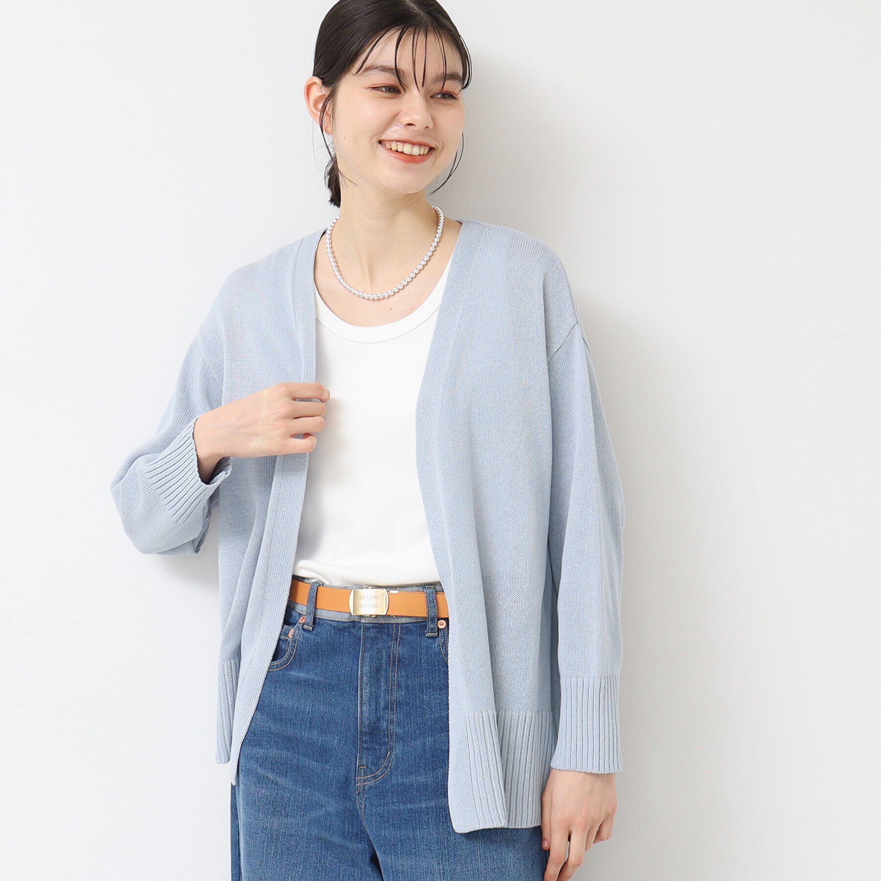 Dessin「【洗える】ミドルゲージカーディガン （S～L）」|カーディガン|