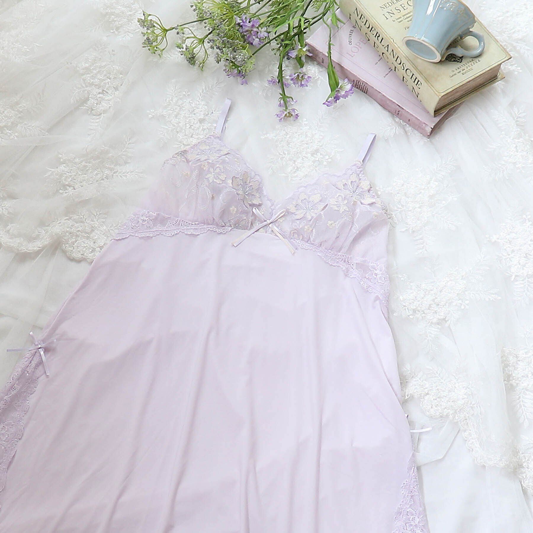 Risa Magli「ニーナ スリップ」|キャミソール|ラベンダー(080)