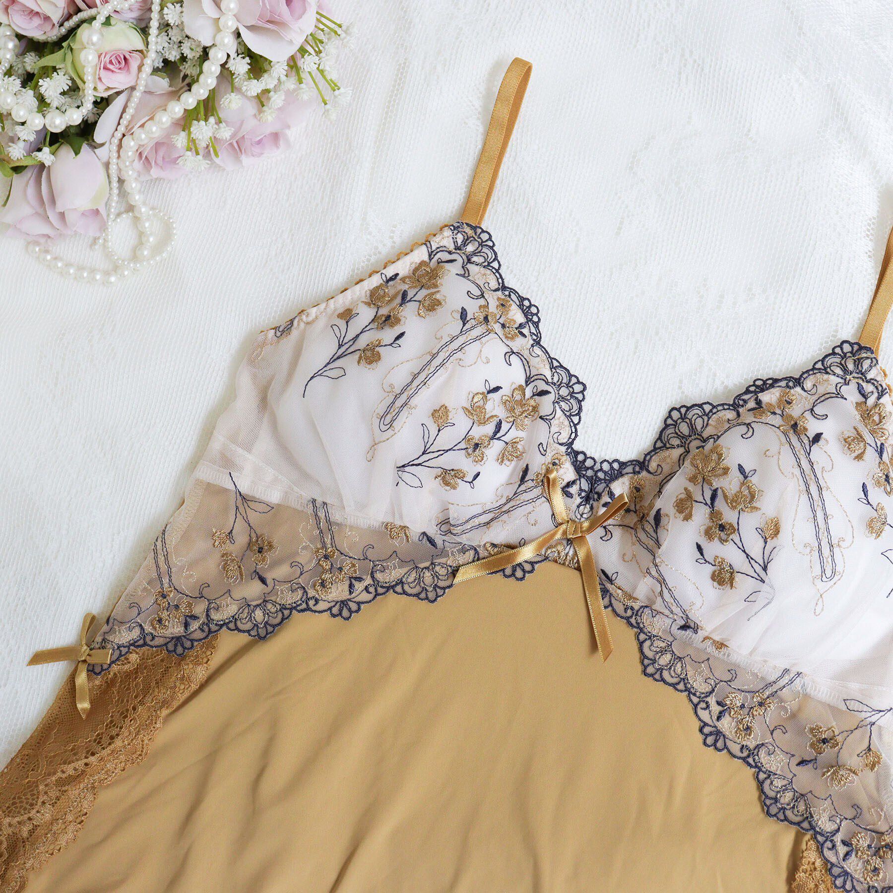 Risa Magli「カイリー カップ付スリップ」|キャミソール|