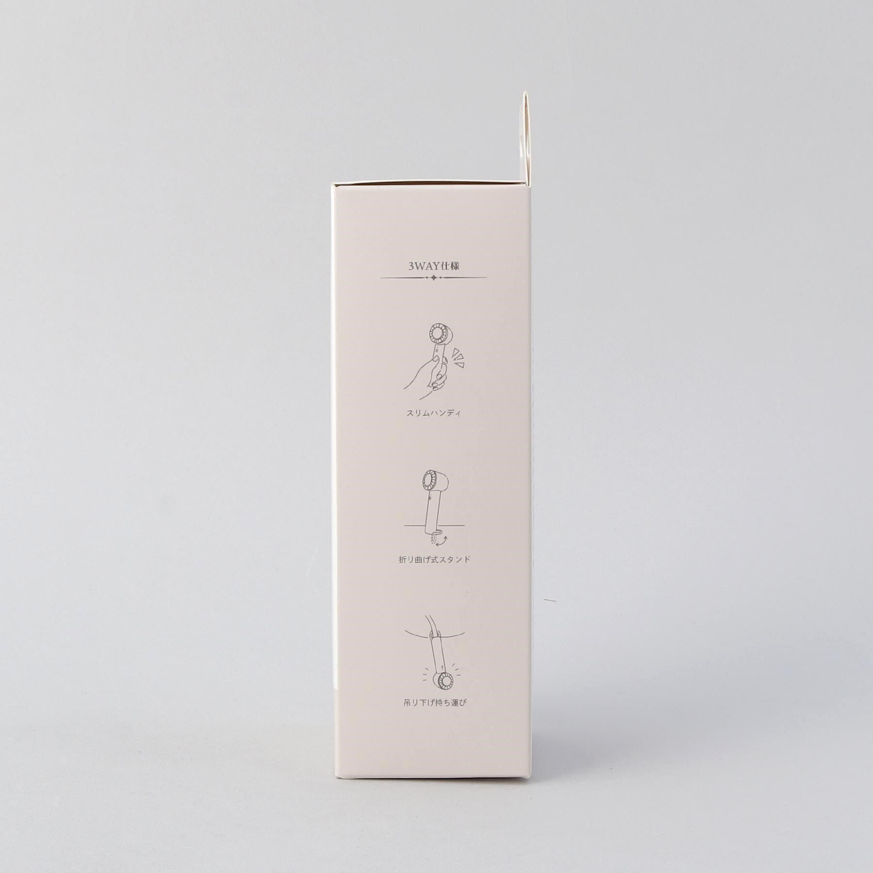 212 KITCHEN STORE「ペルチェ冷却機能ハンディファン グレージュ」|その他|