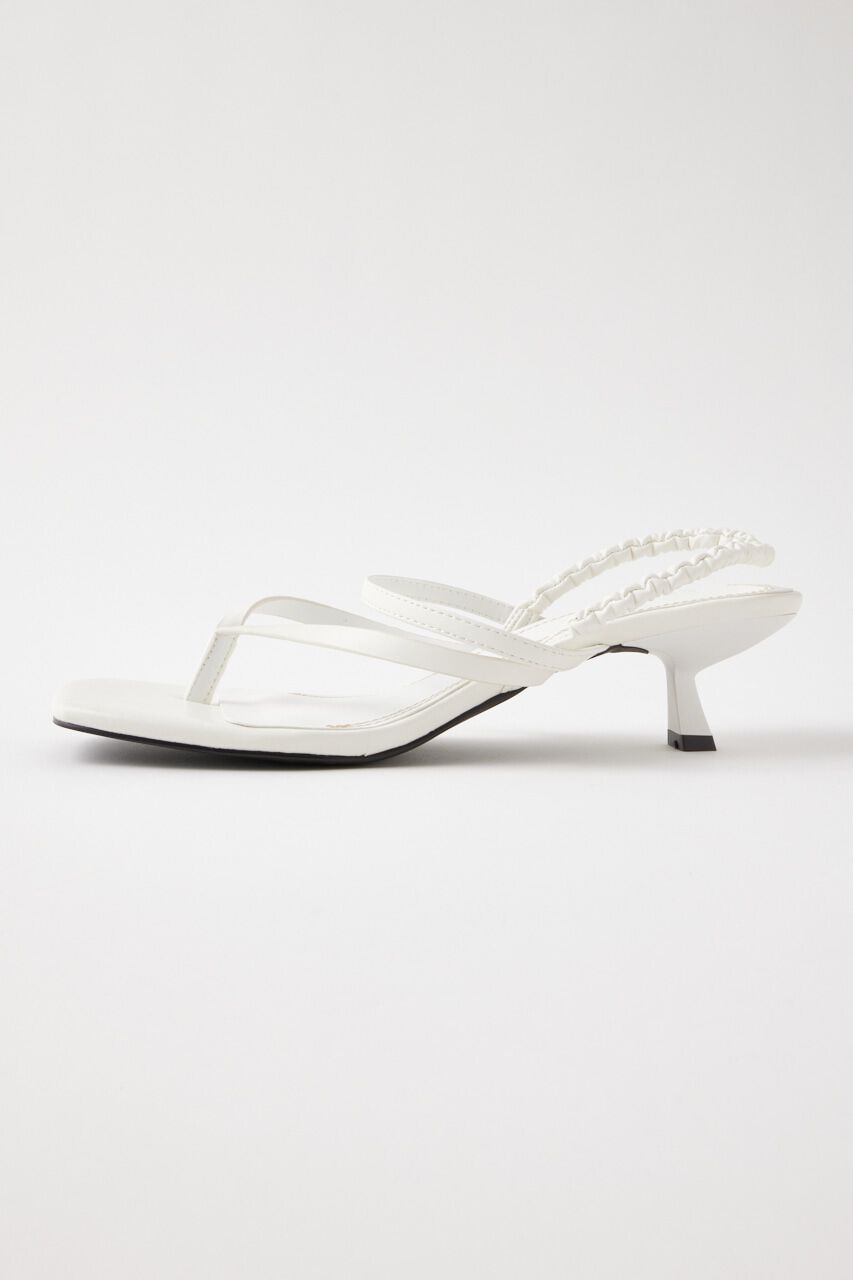 MOUSSY「SHIRRING STRAP TONGS サンダル」|サンダル|