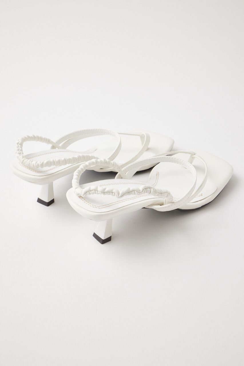 MOUSSY「SHIRRING STRAP TONGS サンダル」|サンダル|