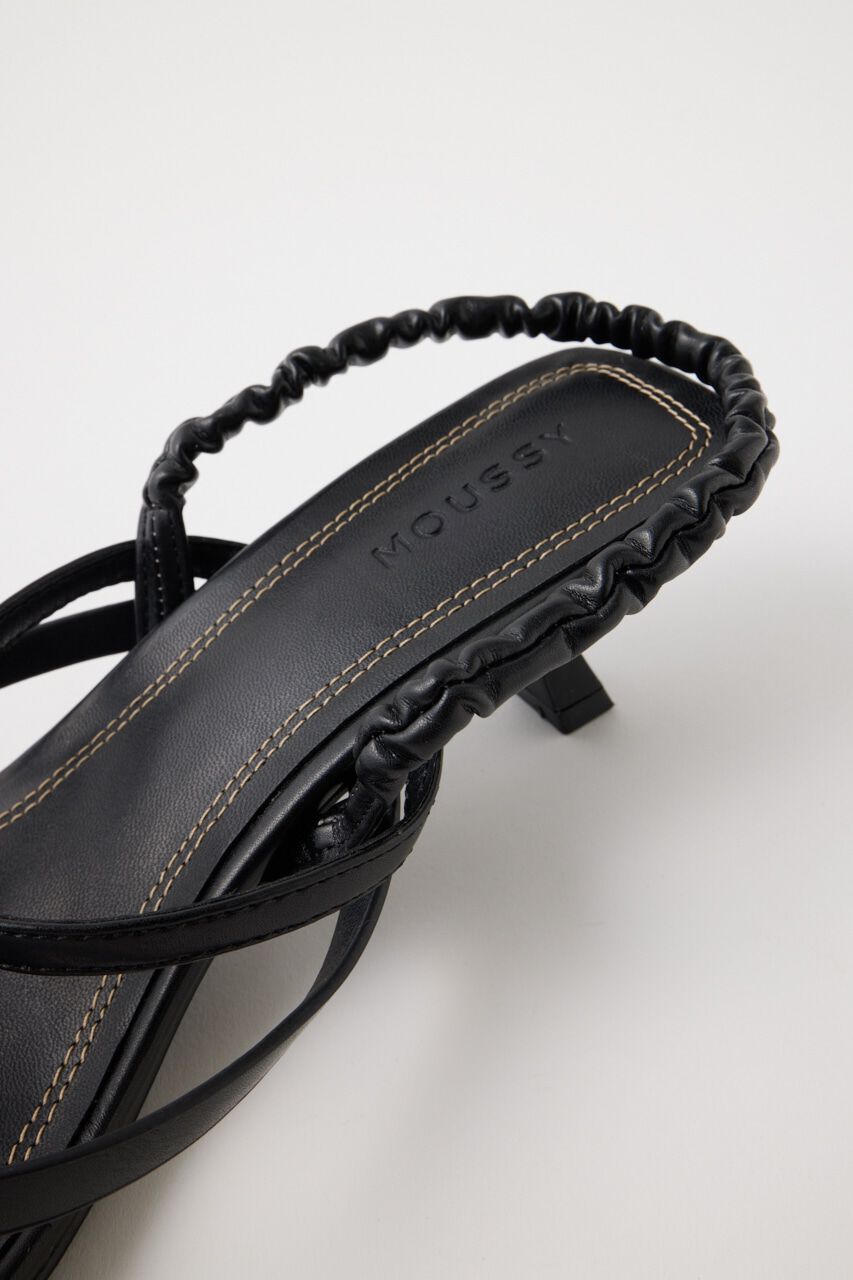 MOUSSY「SHIRRING STRAP TONGS サンダル」|サンダル|