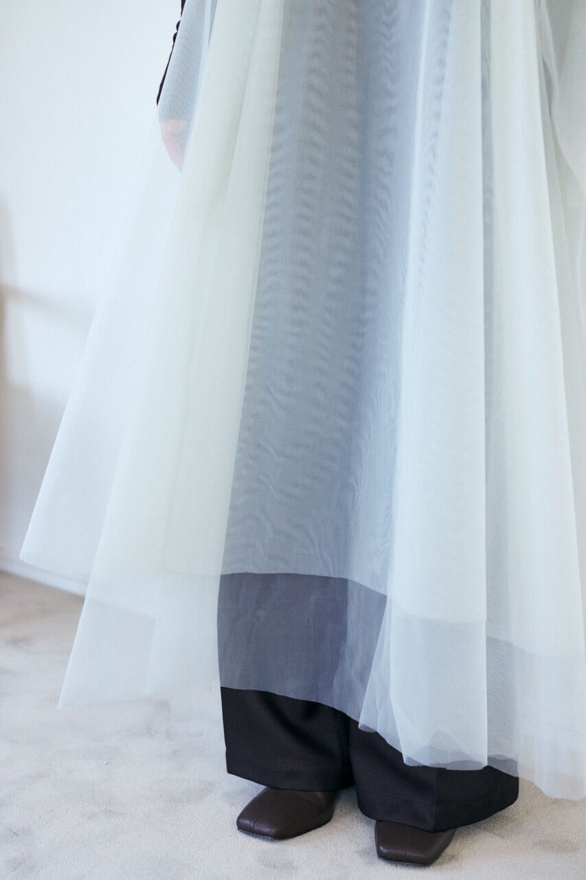 MOUSSY「チュール A LINE ドレス」|ワンピース|