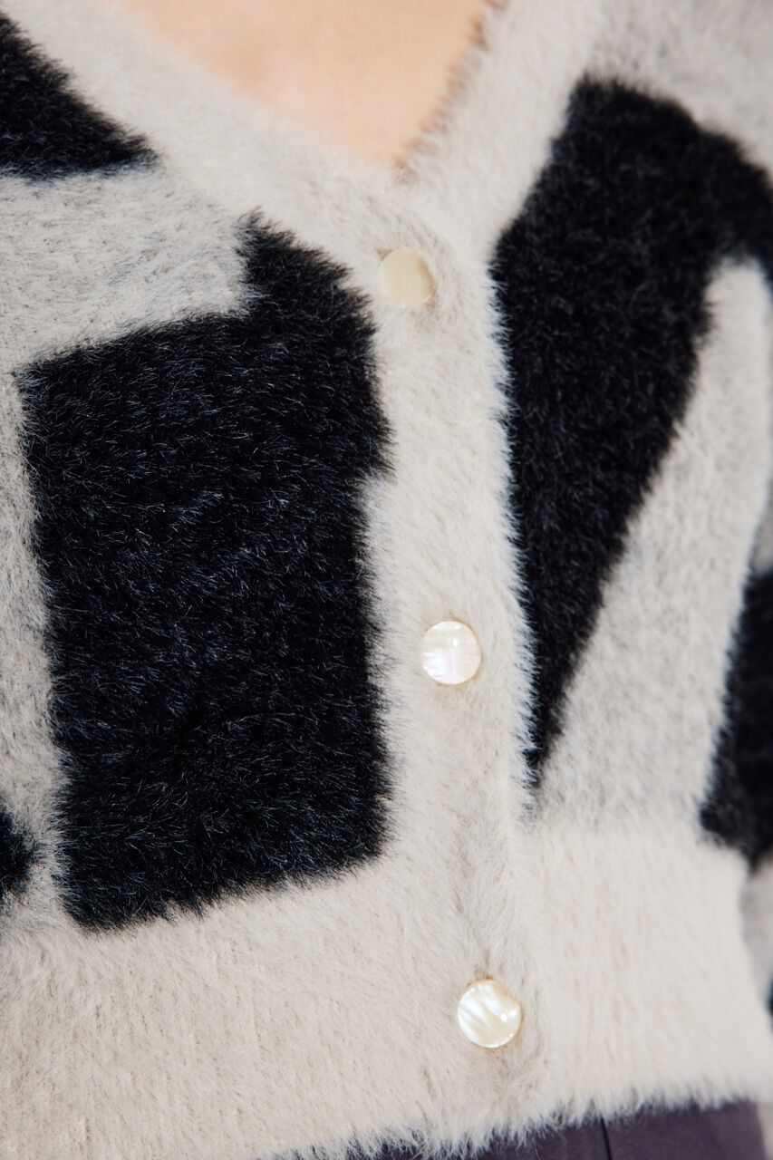 rienda「2WAYジオメトリックKnit CD TOP」|ニット・セーター|