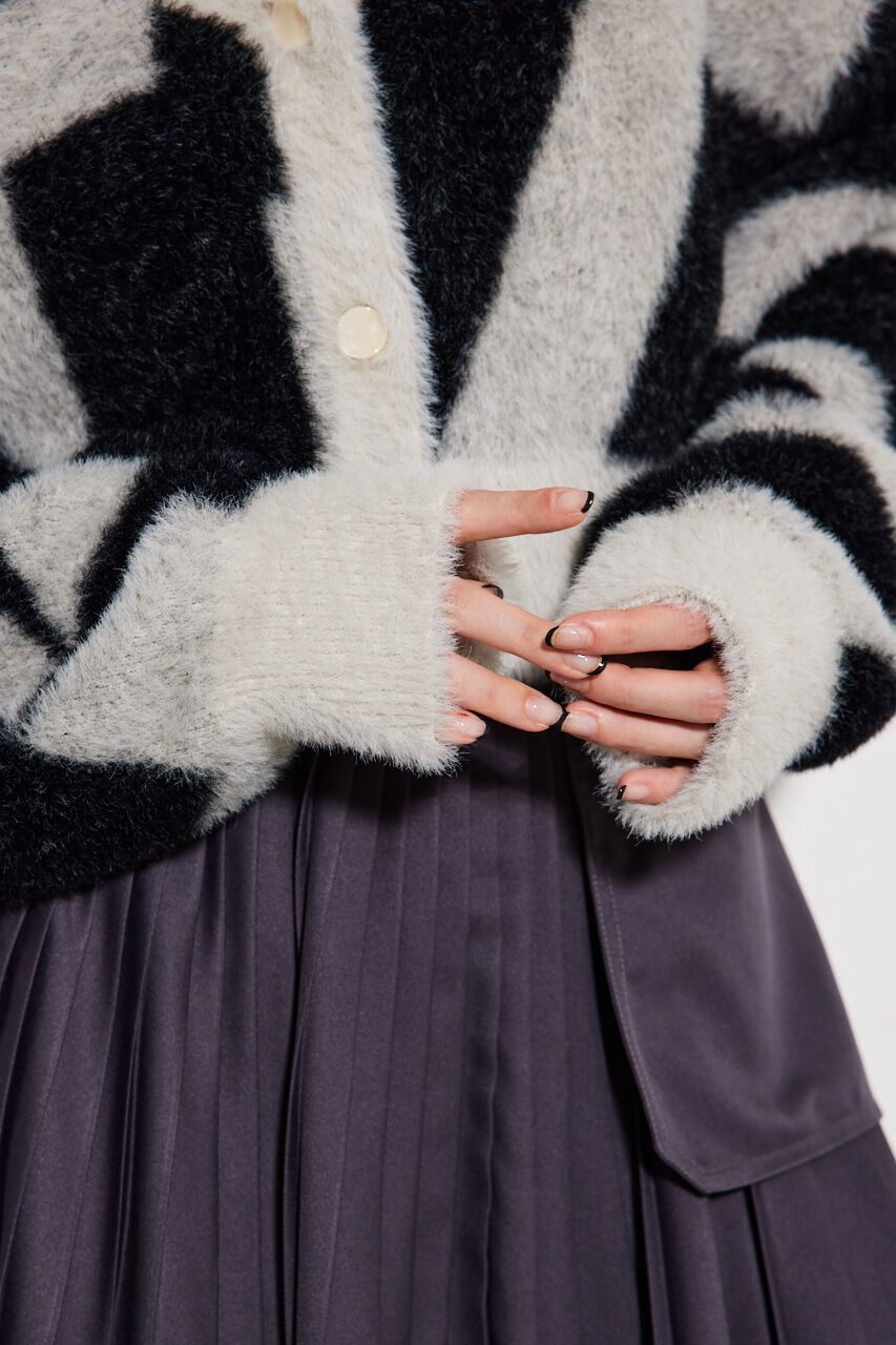 rienda「2WAYジオメトリックKnit CD TOP」|ニット・セーター|