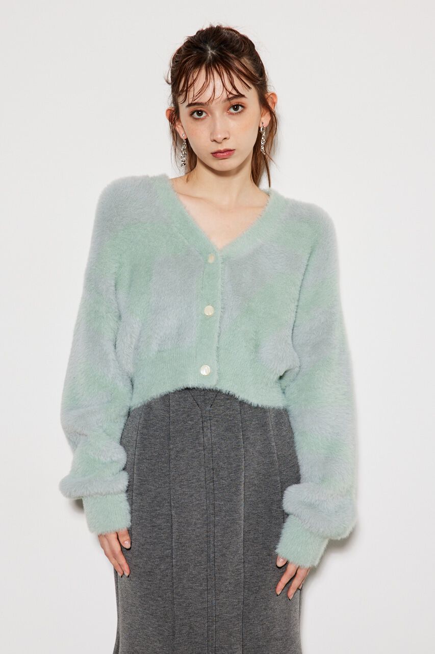 rienda「2WAYジオメトリックKnit CD TOP」|ニット・セーター|