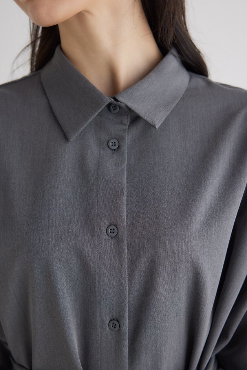 rienda「バックボタンSH TOP」|シャツ・ブラウス|