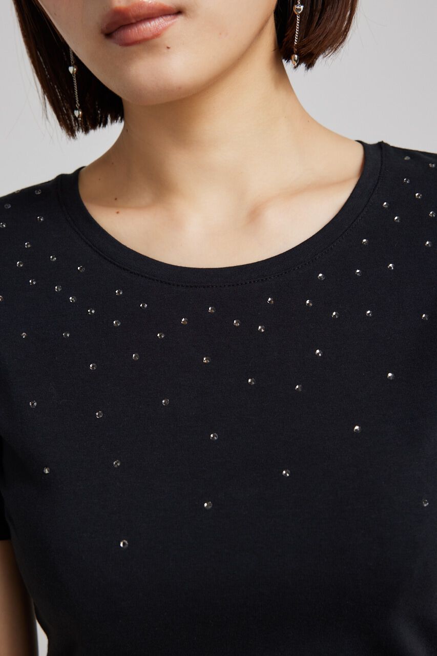 rienda「グラデーションストーンT-SH」|Tシャツ・カットソー|