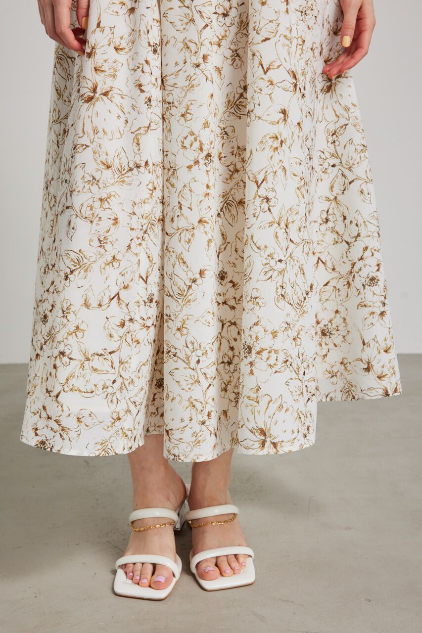 rienda「フレアSH SET シャーリングベアOP」|ワンピース|