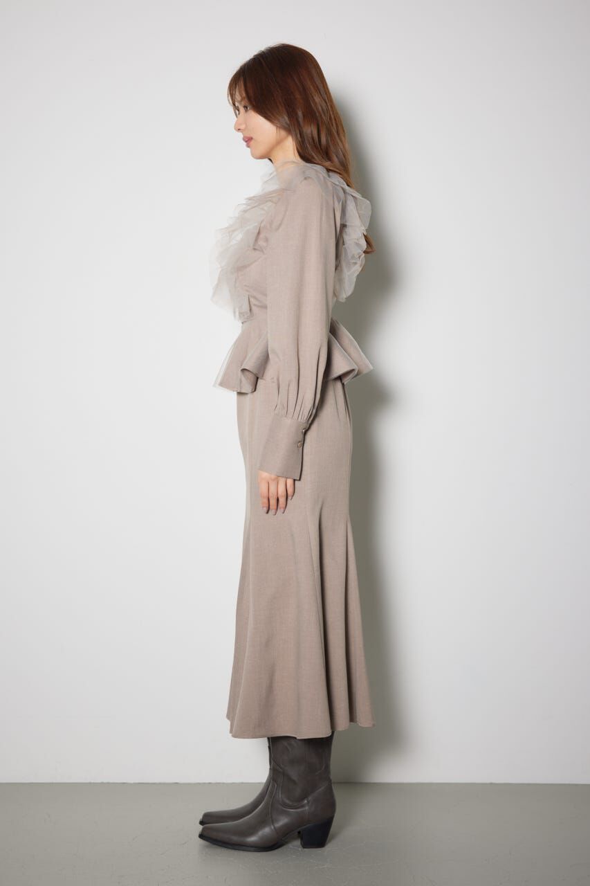 rienda「チュールドッキングマーメイドワンピース」|ワンピース|