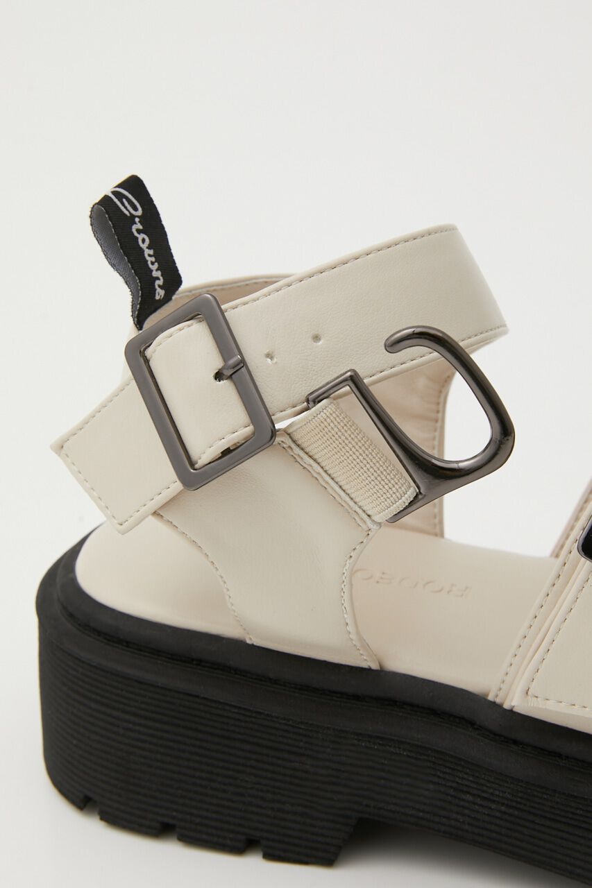RODEO CROWNS「W BELT SANDAL」|サンダル|