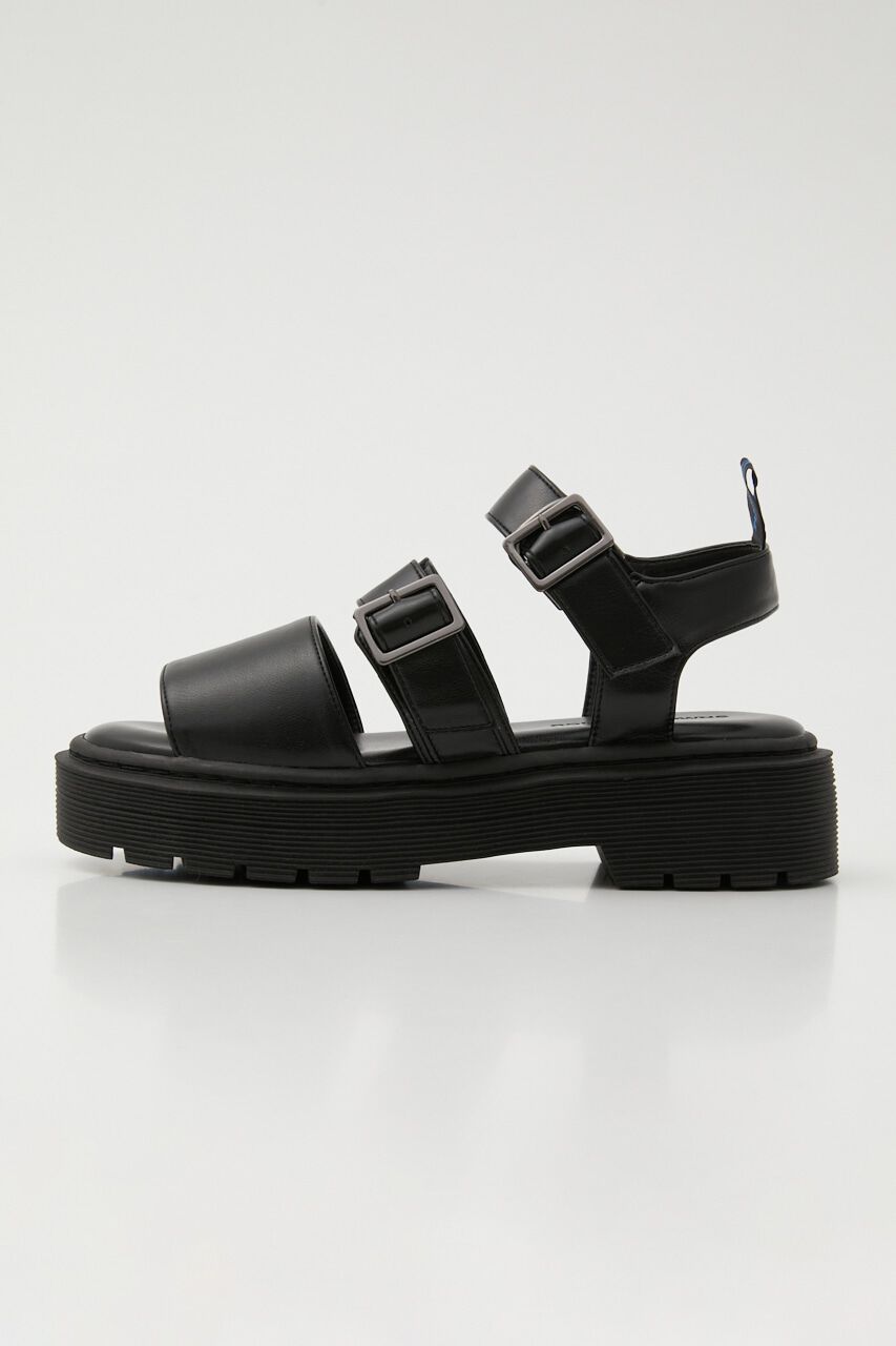 RODEO CROWNS「W BELT SANDAL」|サンダル|BLK