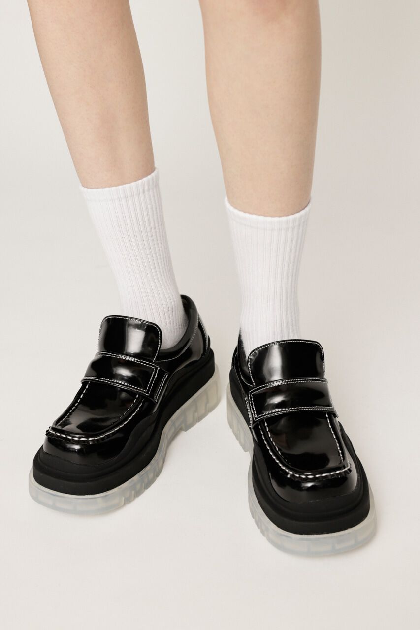 SLY「TANK SOLE ローファー」|ローファー|BLK