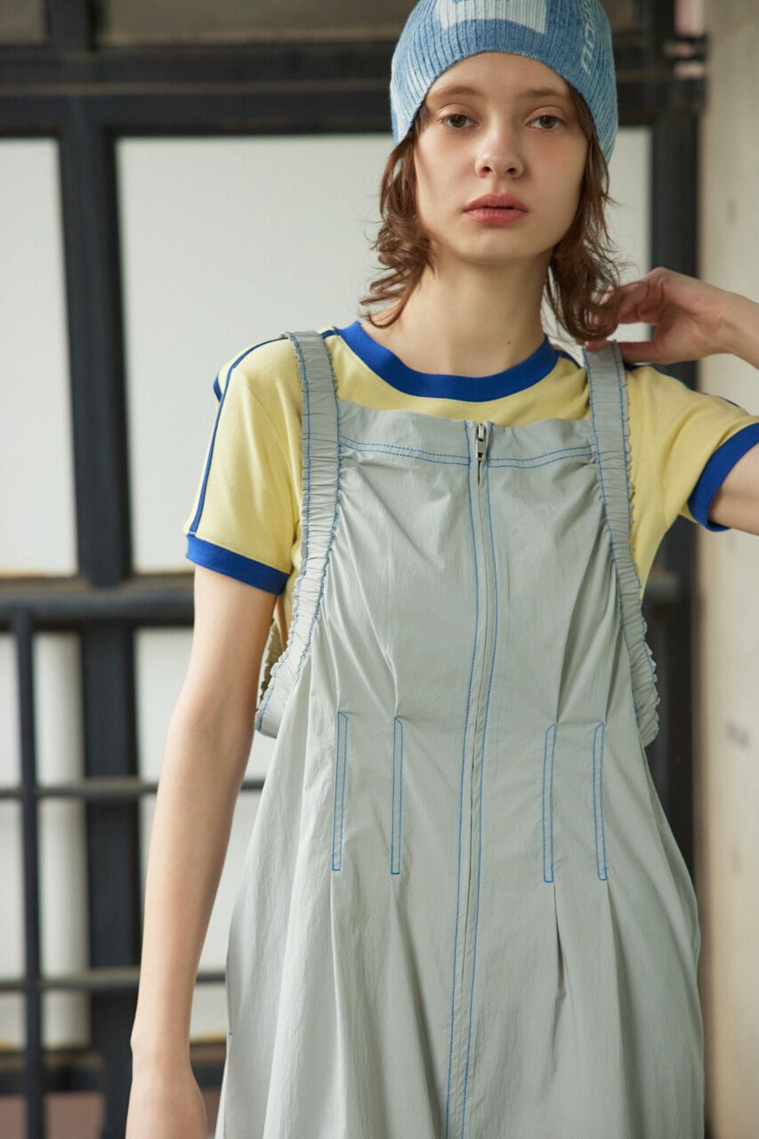 SLY「GATHER SHOULDER CAMI ロングワンピース」|ワンピース|