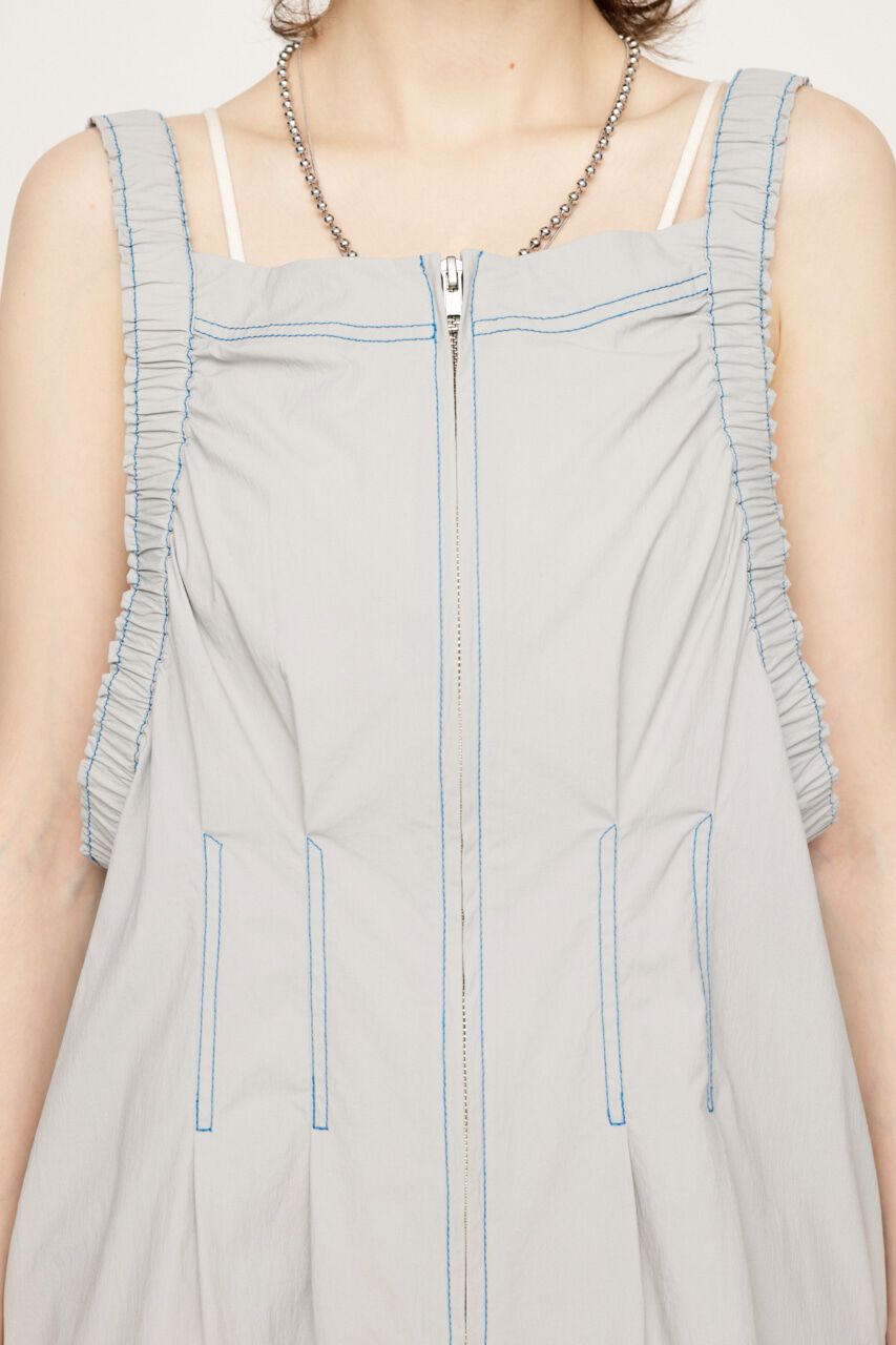 SLY「GATHER SHOULDER CAMI ロングワンピース」|ワンピース|