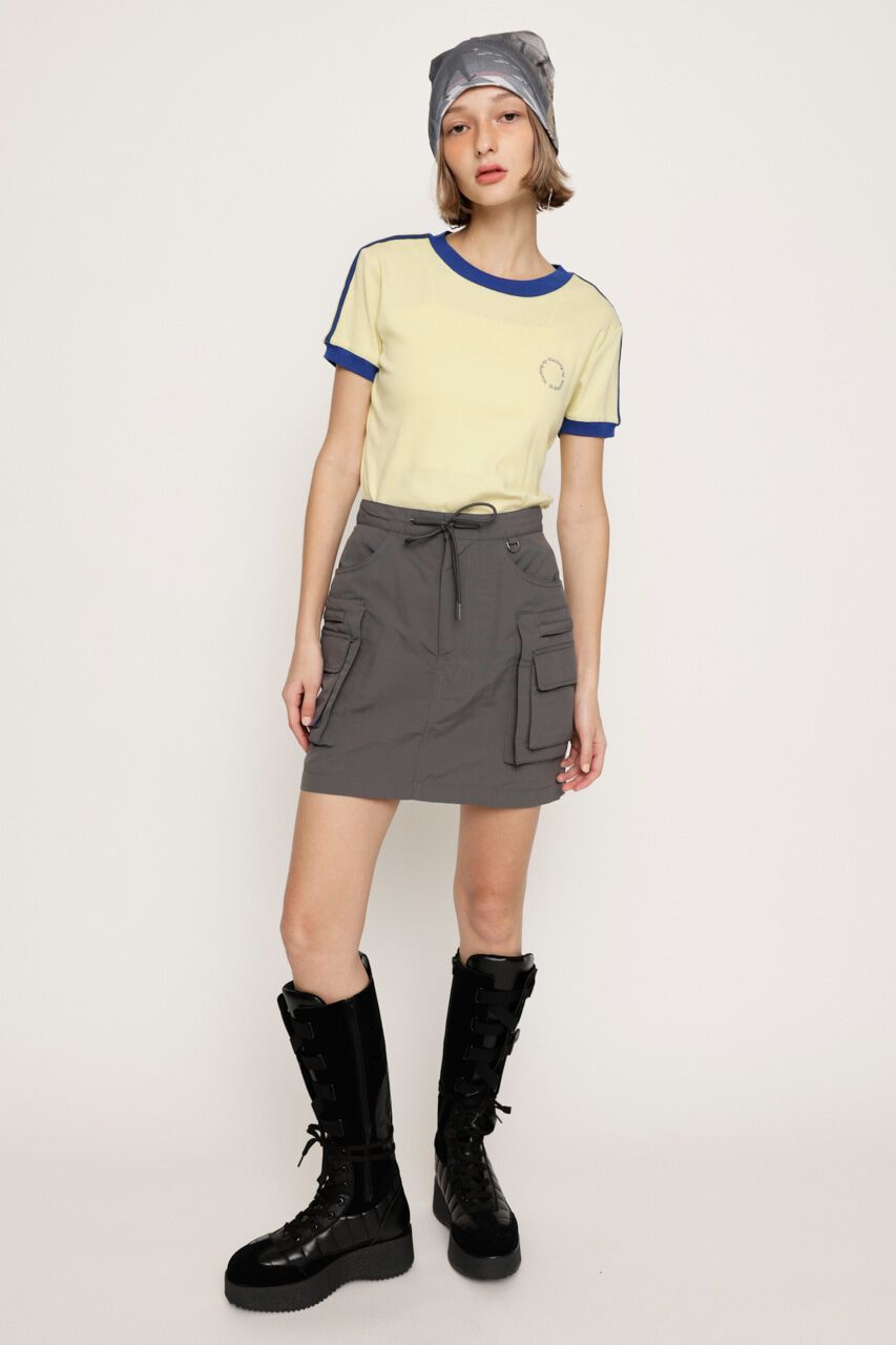 SLY「BIG POCKET FIELD ショートスカート」|スカート|