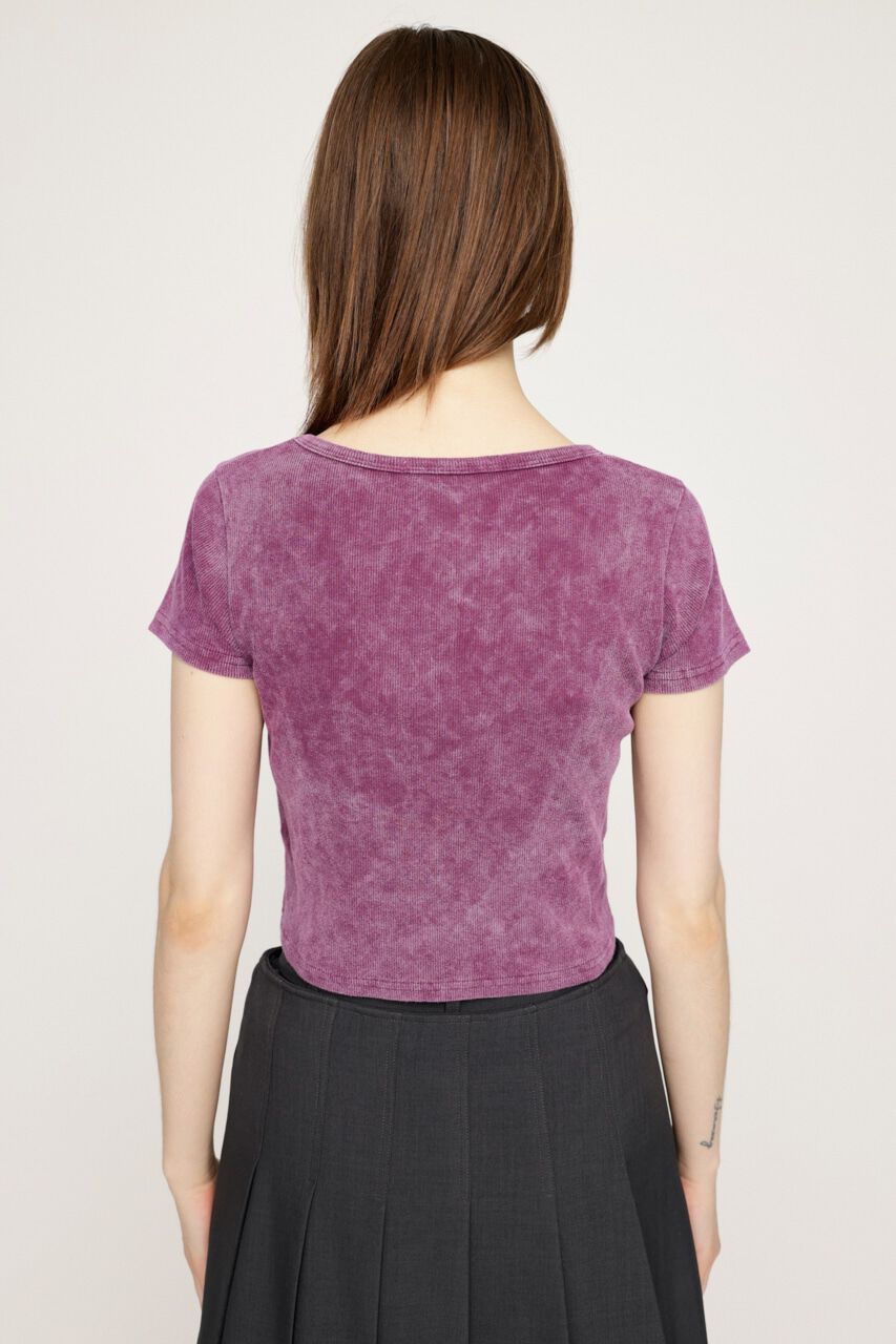 SLY「AGING CUT COMPACT トップス」|Tシャツ・カットソー|