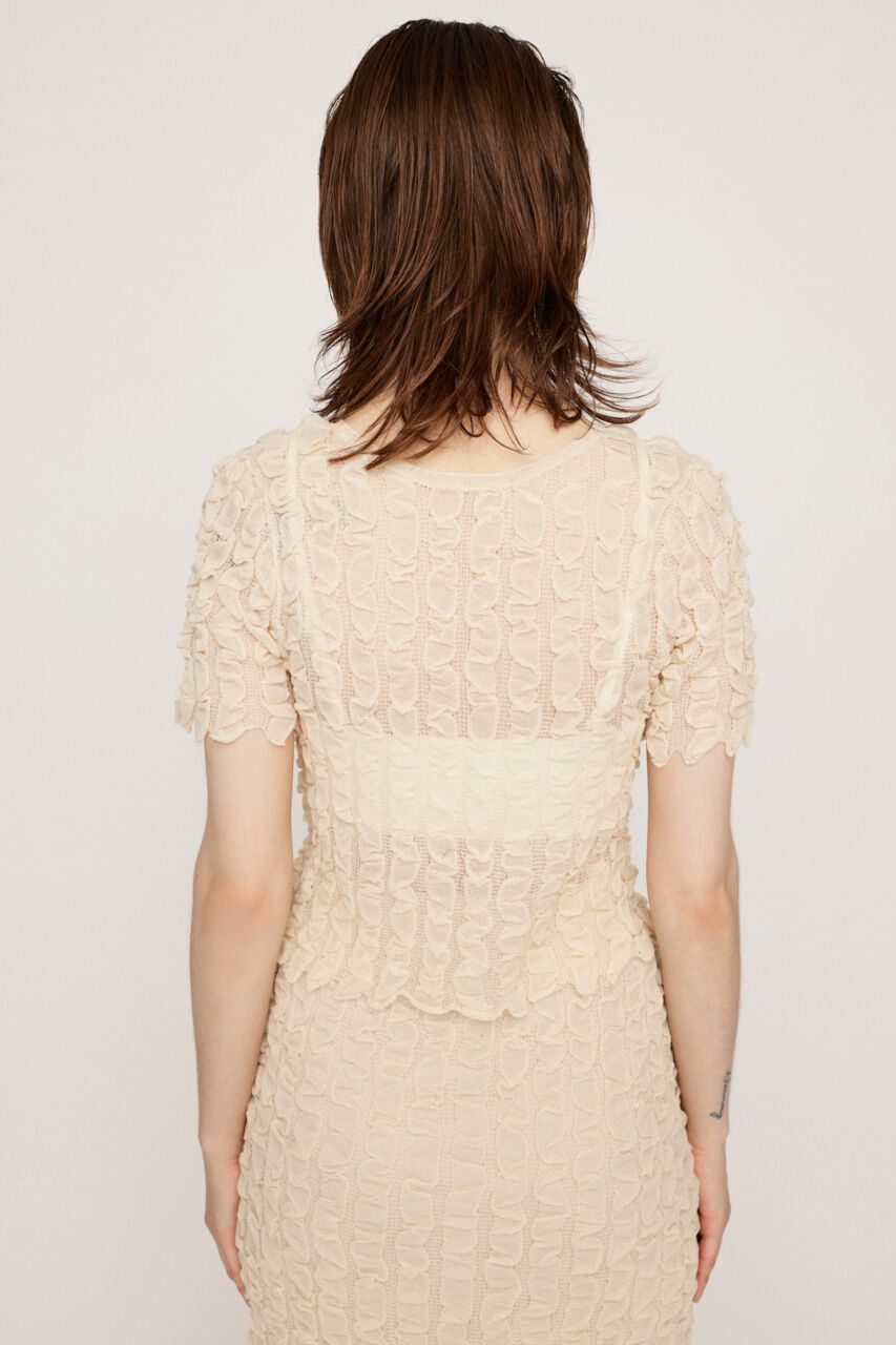 SLY「SHEER 2WAY トップス」|ニット・セーター|