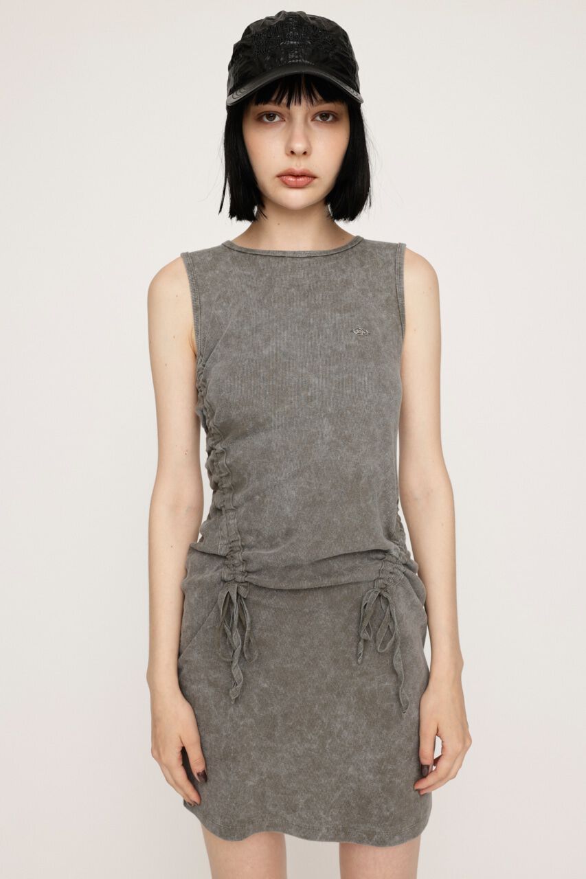 SLY「ASYMMETRY SHIRRING CUT ワンピース」|ワンピース|