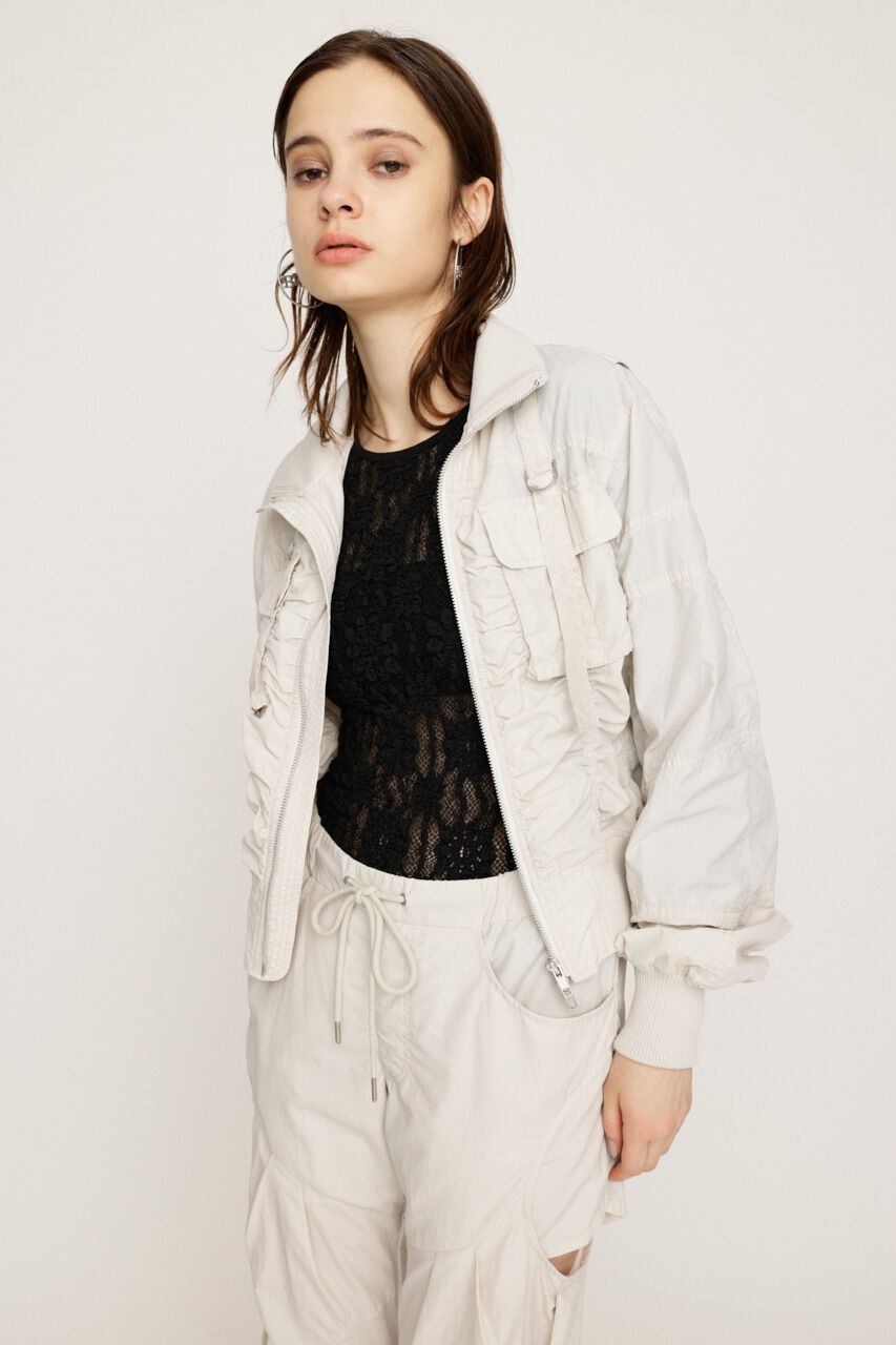 SLY「NYLON MILITARY ジャケット」|ブルゾン・スタジャン|