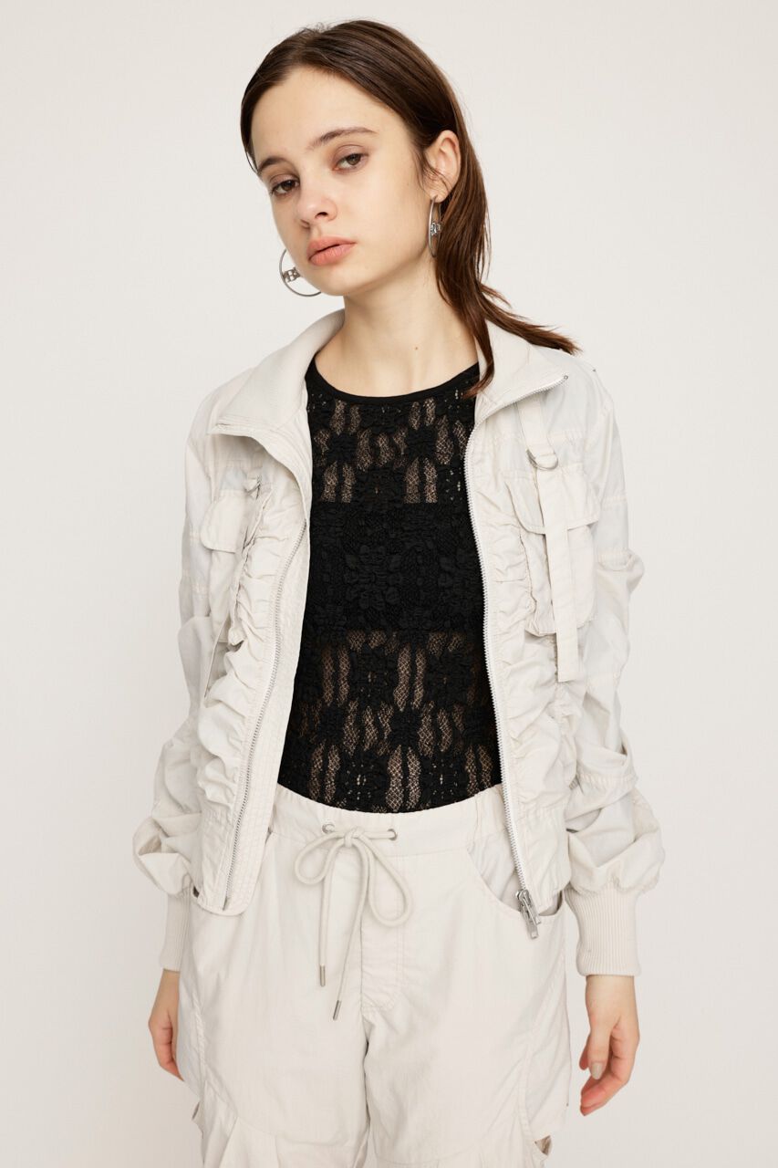 SLY「NYLON MILITARY ジャケット」|ブルゾン・スタジャン|