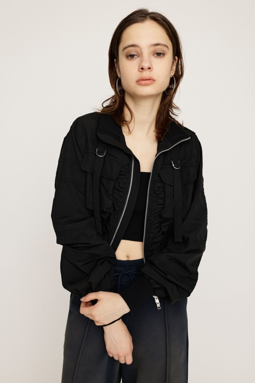 SLY「NYLON MILITARY ジャケット」|ブルゾン・スタジャン|