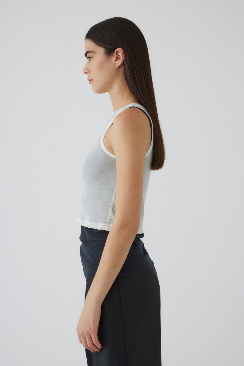 RIM.ARK 「Gauze tank」|タンクトップ|