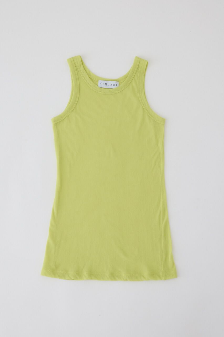 RIM.ARK 「Gauze tank」|タンクトップ|LIME
