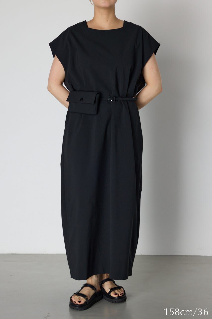 RIM.ARK 「Pochette belt set boat neck OP」|ワンピース|