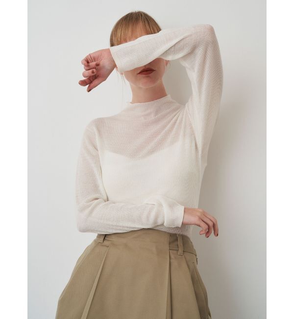 ELENDEEK「WOOL SHEER RIB KT」|ニット・セーター|