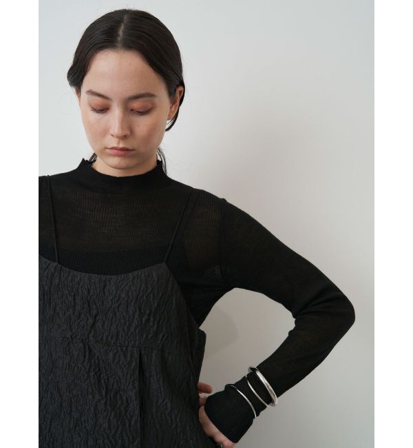 ELENDEEK「WOOL SHEER RIB KT」|ニット・セーター|