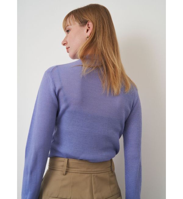 ELENDEEK「WOOL SHEER RIB KT」|ニット・セーター|
